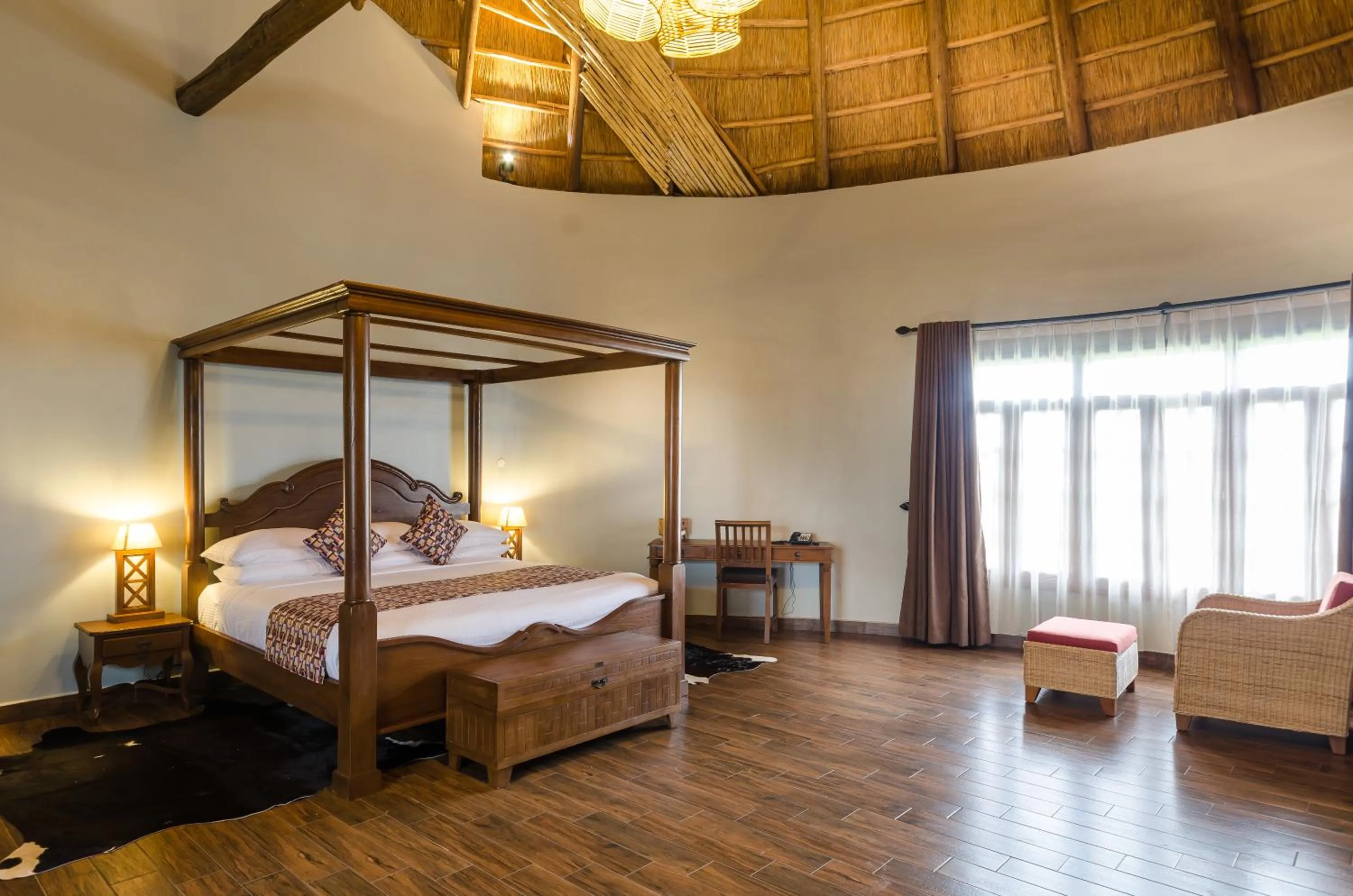 Bedroom, Bed in Emburara Farm Lodge