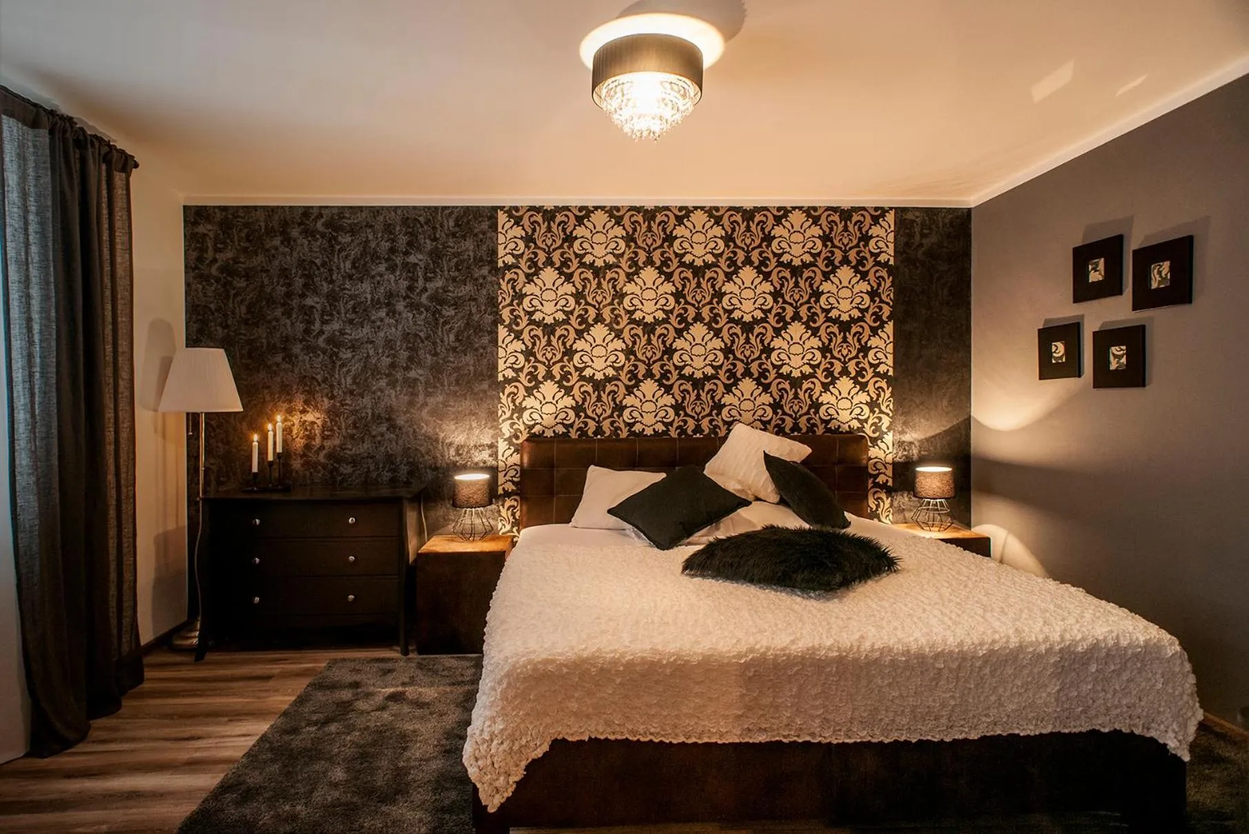 Bed in STING Apartments Havířov