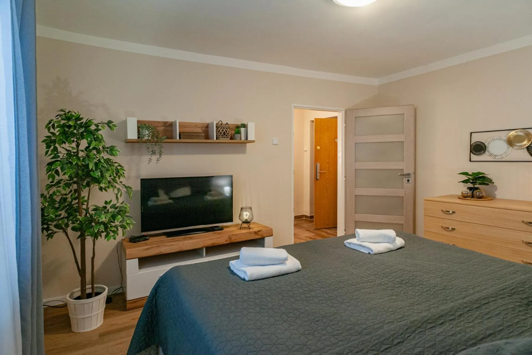 Bed in STING Apartments Havířov