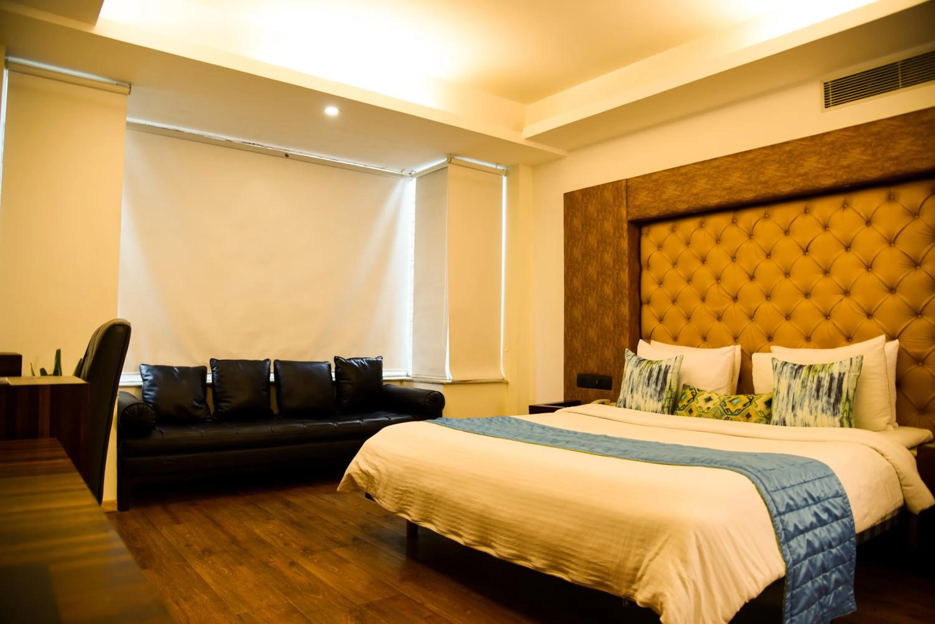 Photo of the whole room, Bed in Virohaa Hotel