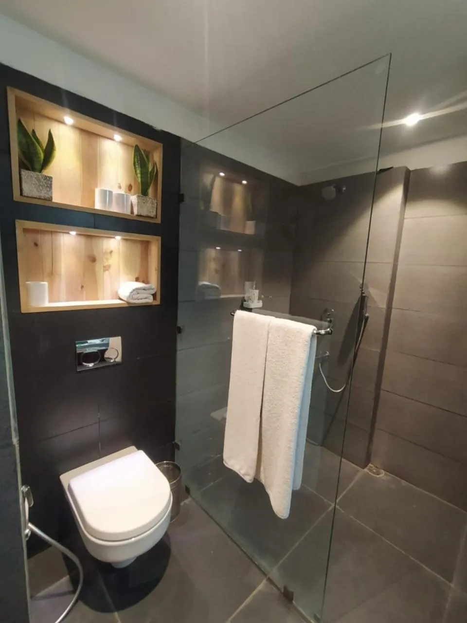 Bathroom in Virohaa Hotel