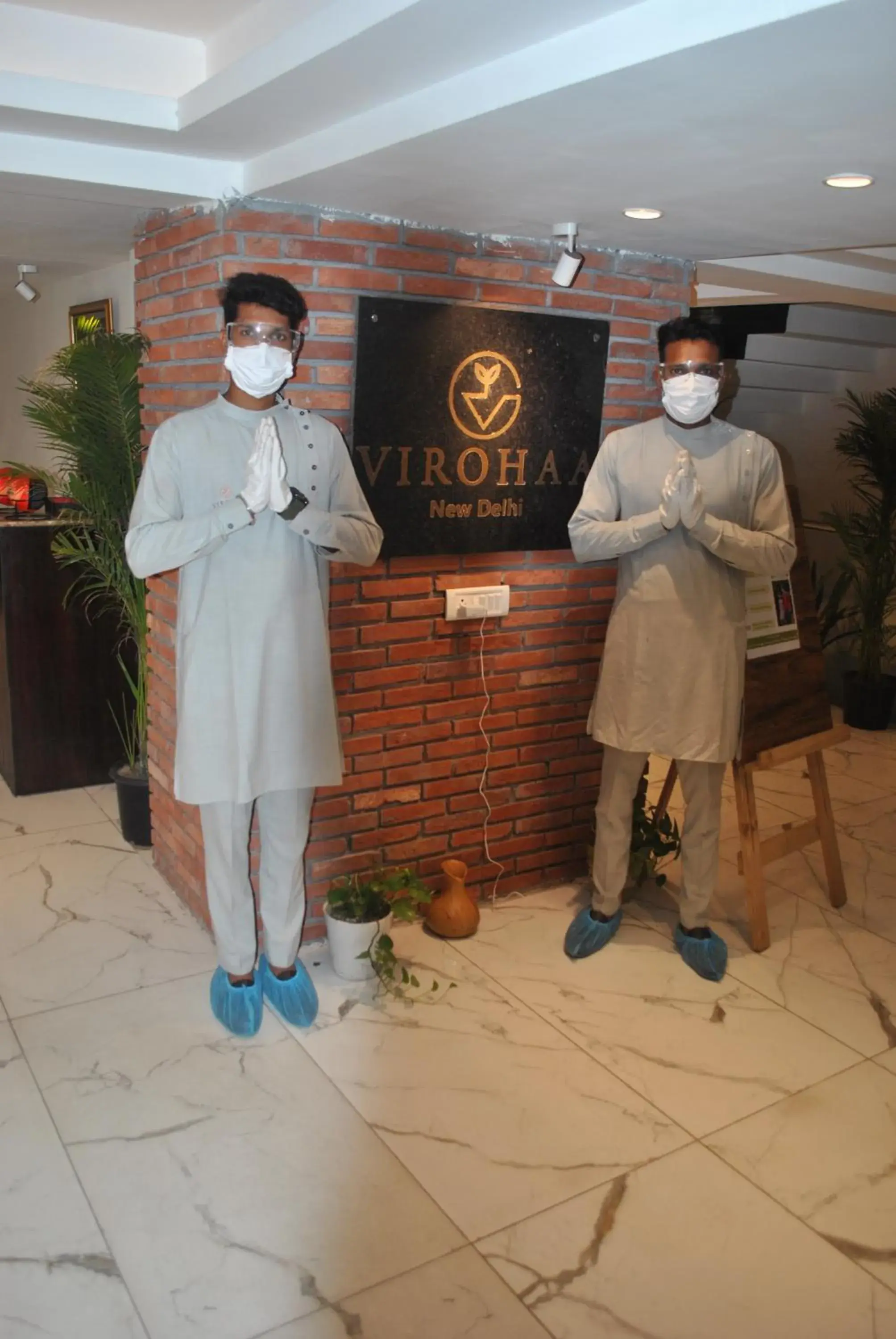 Facade/entrance in Virohaa Hotel Facade/entrance in Virohaa Hotel