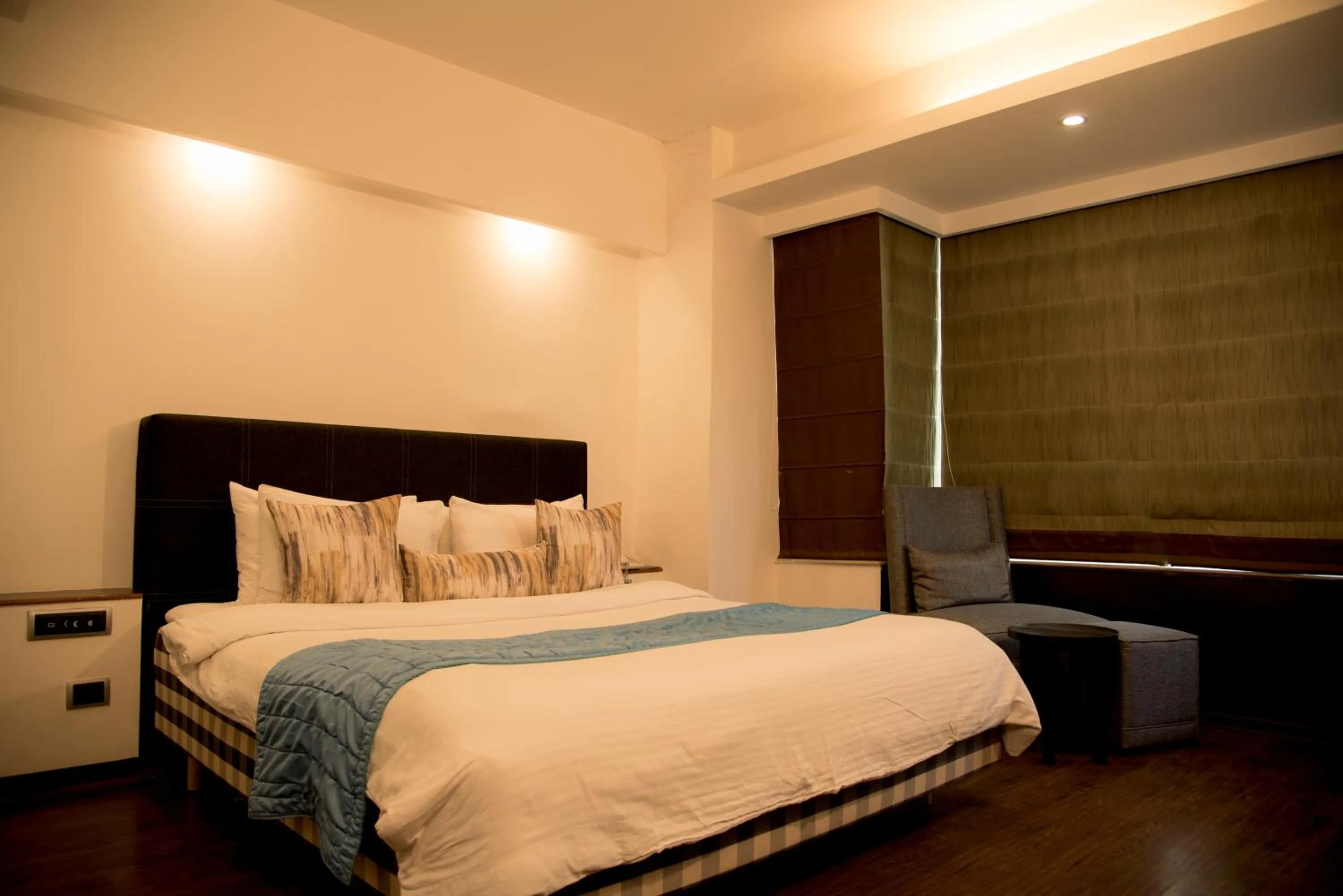 Bed in Virohaa Hotel