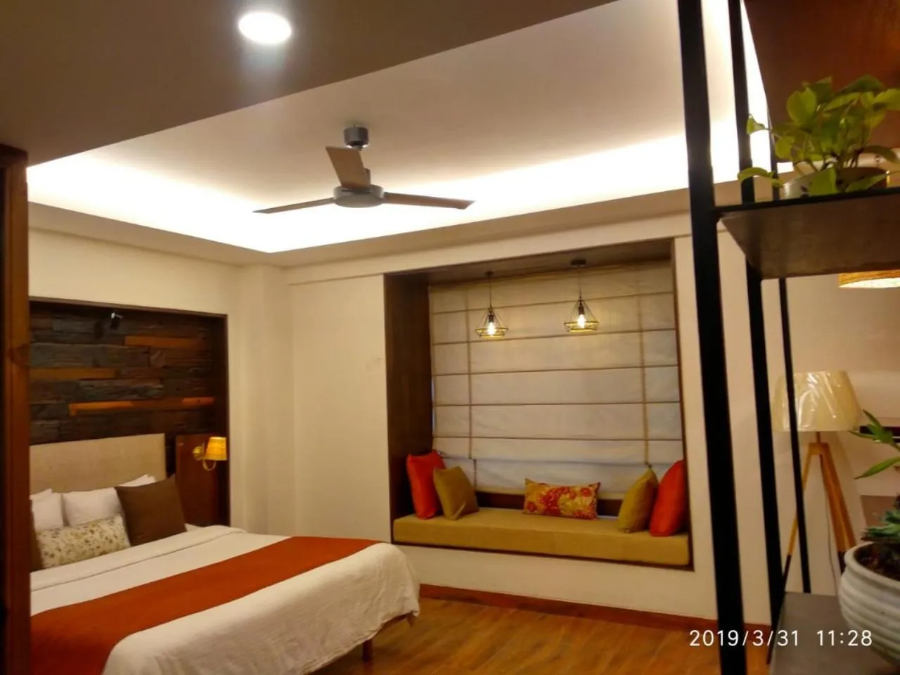 Bedroom, Bed in Virohaa Hotel