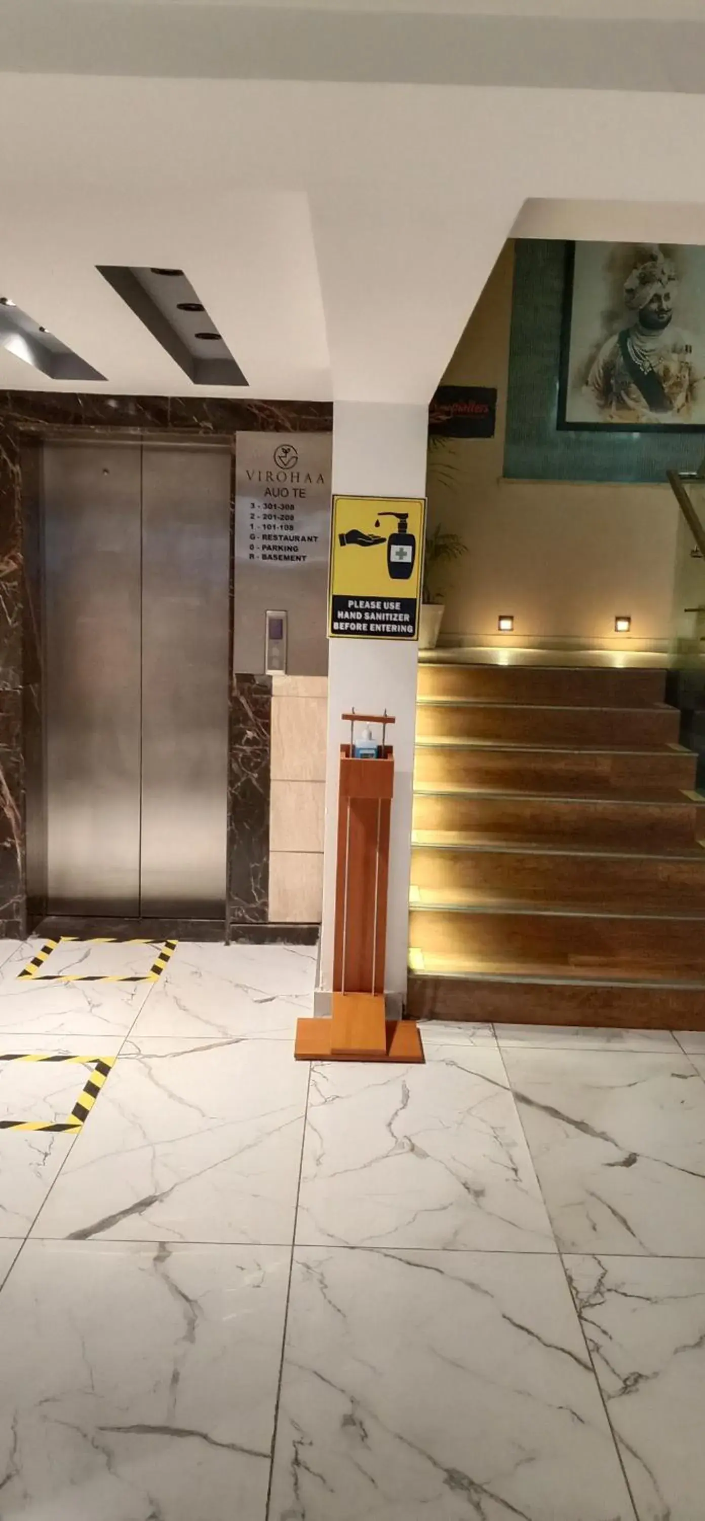 Property building in Virohaa Hotel Property building in Virohaa Hotel