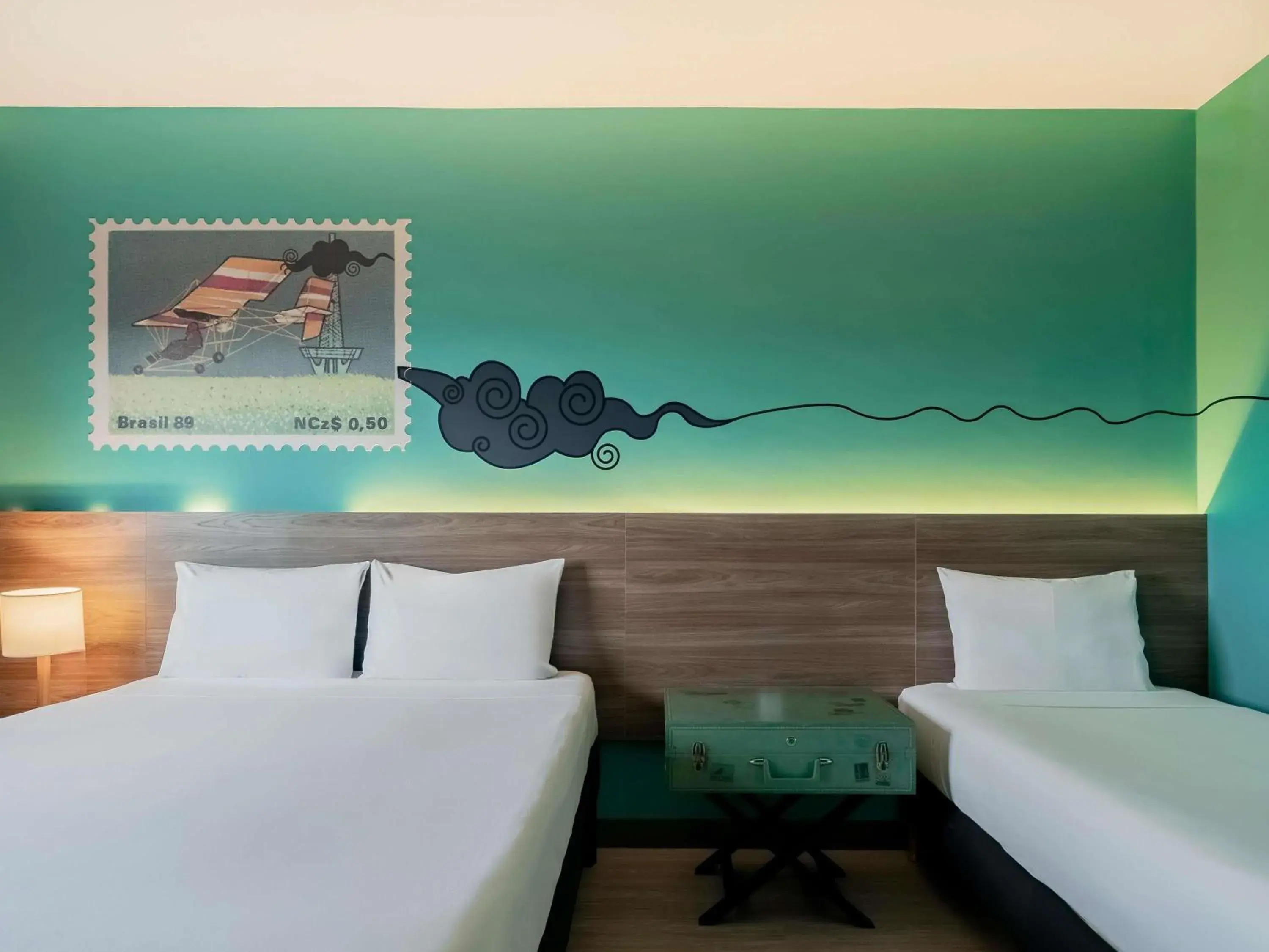 Bedroom, Bed in ibis Styles Sorocaba Santa Rosalia Bedroom, Bed in ibis Styles Sorocaba Santa Rosalia