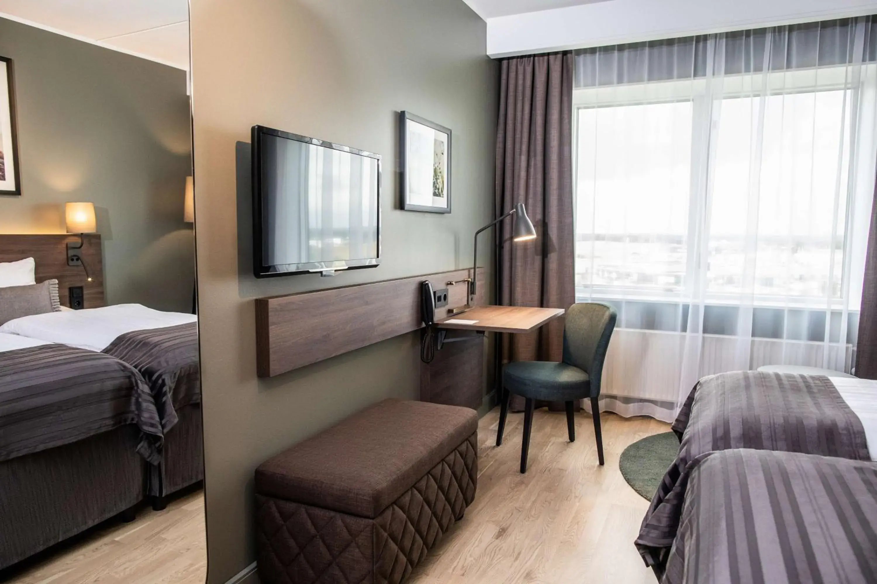 Bedroom, Bed in Scandic Kolding Bedroom, Bed in Scandic Kolding