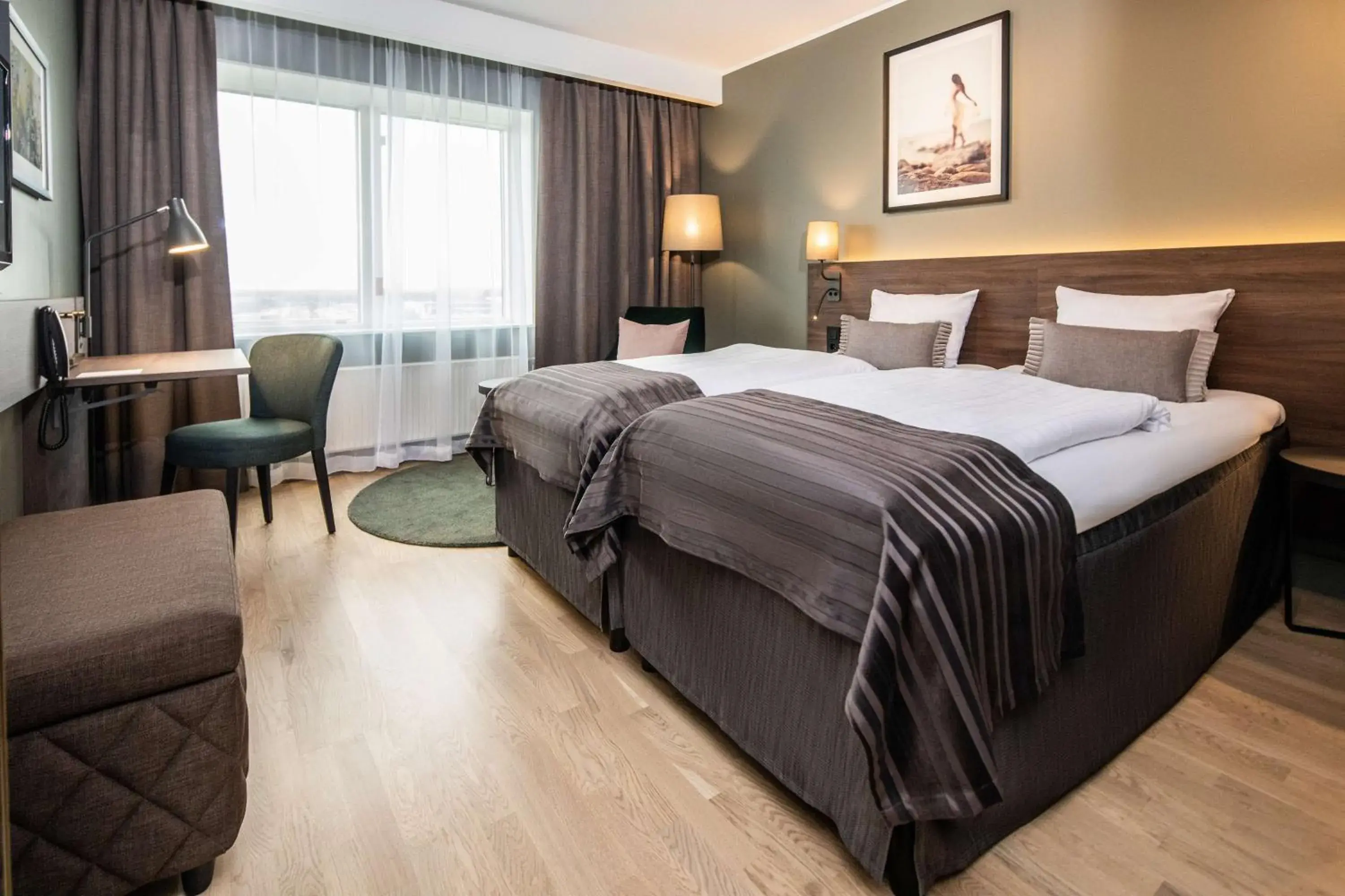 Bedroom, Bed in Scandic Kolding Bedroom, Bed in Scandic Kolding