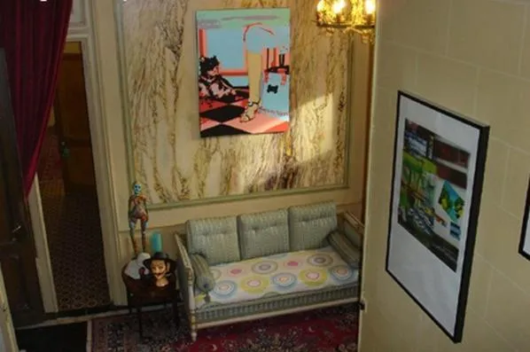 Seating area in Manoir de la Peylouse