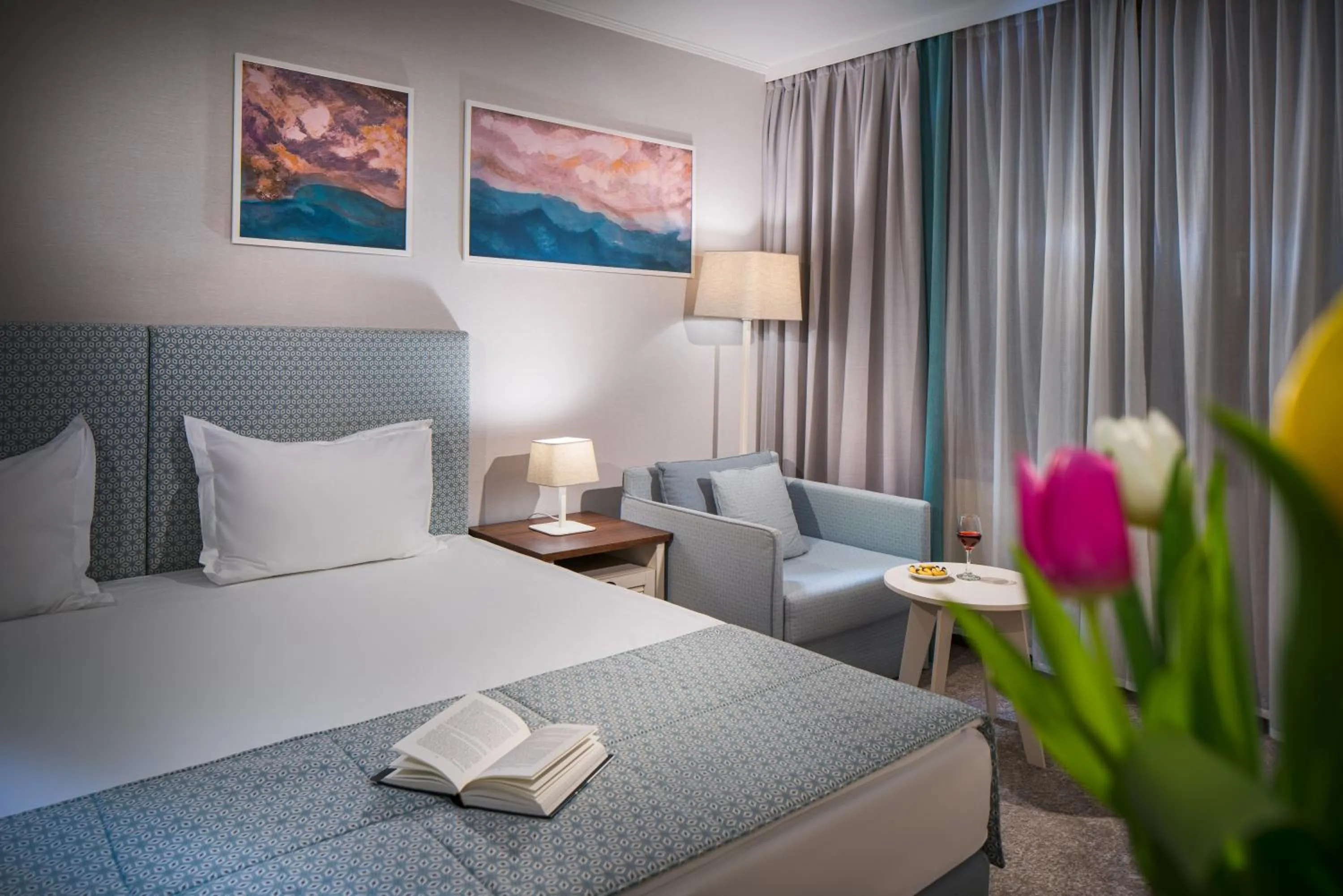 Bedroom, Bed in Interhotel Sandanski