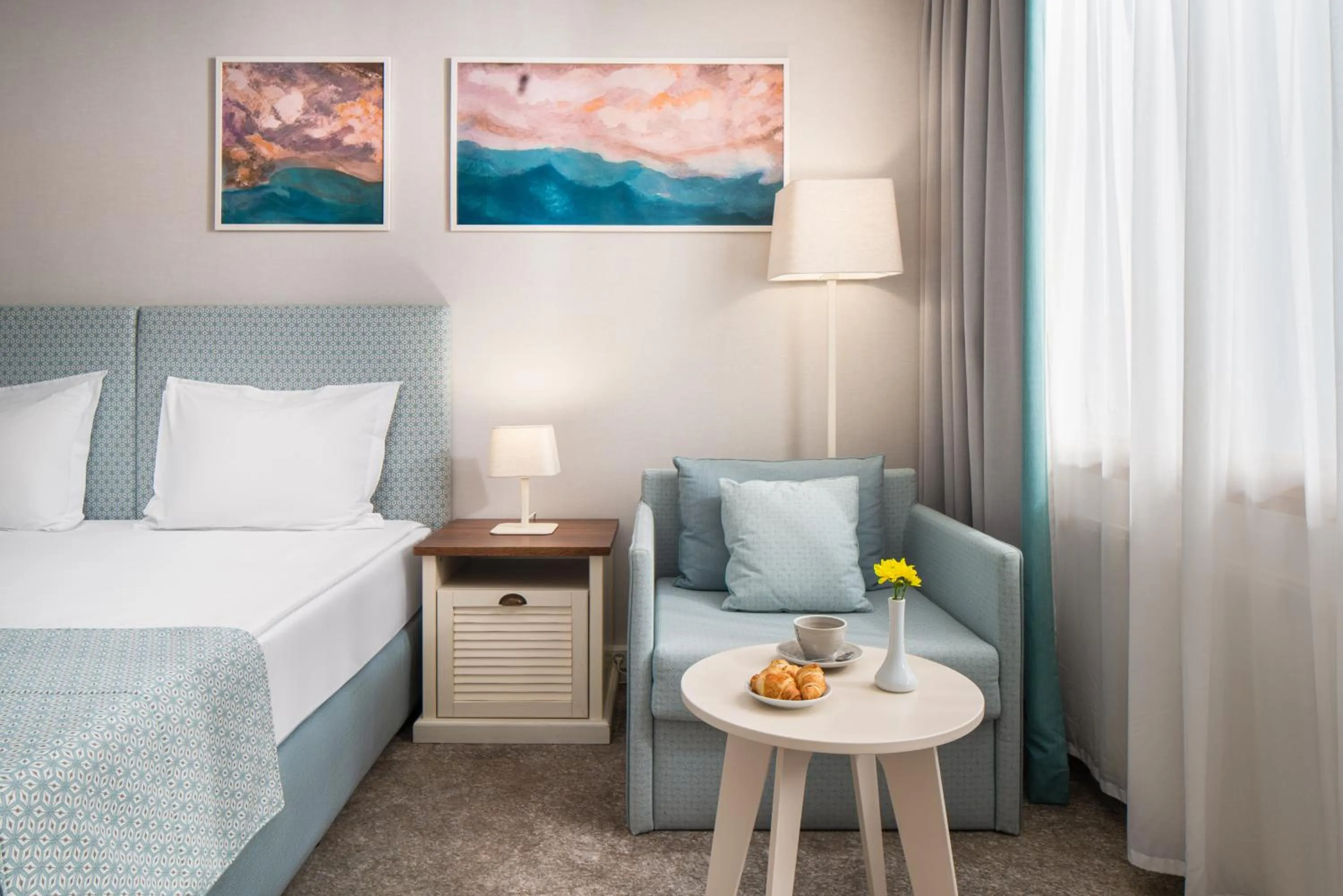 Bedroom, Bed in Interhotel Sandanski