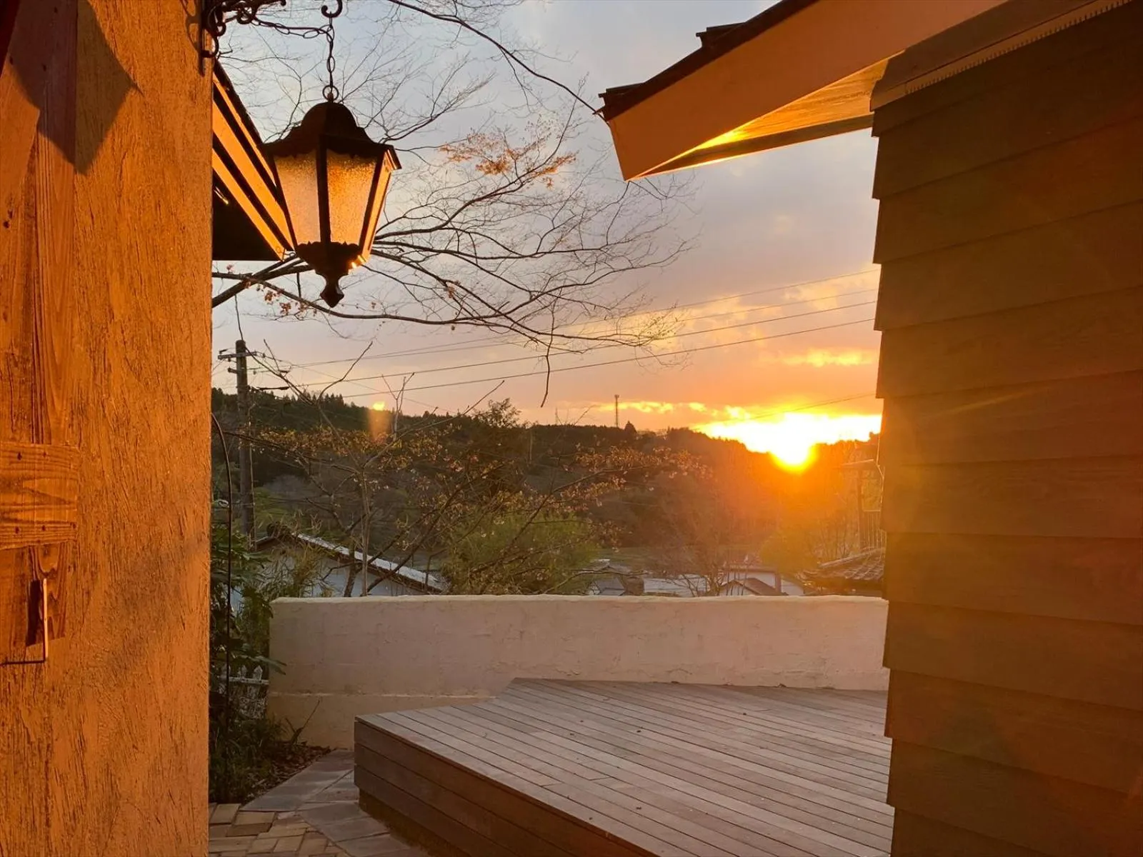 Natural landscape in Saku Cafe