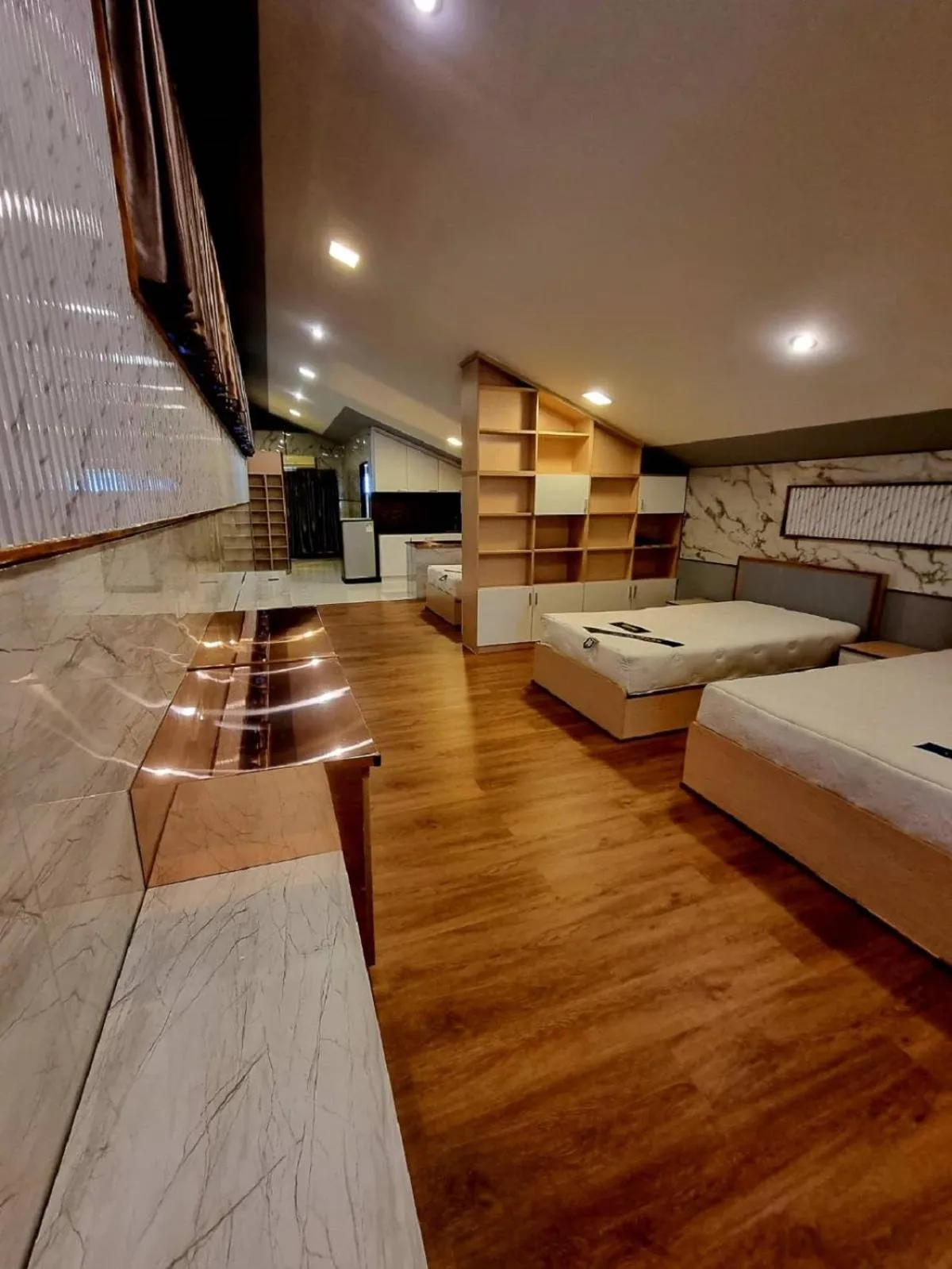 Bed in Grand Parazo Hotel Suvarnbhumi Airport