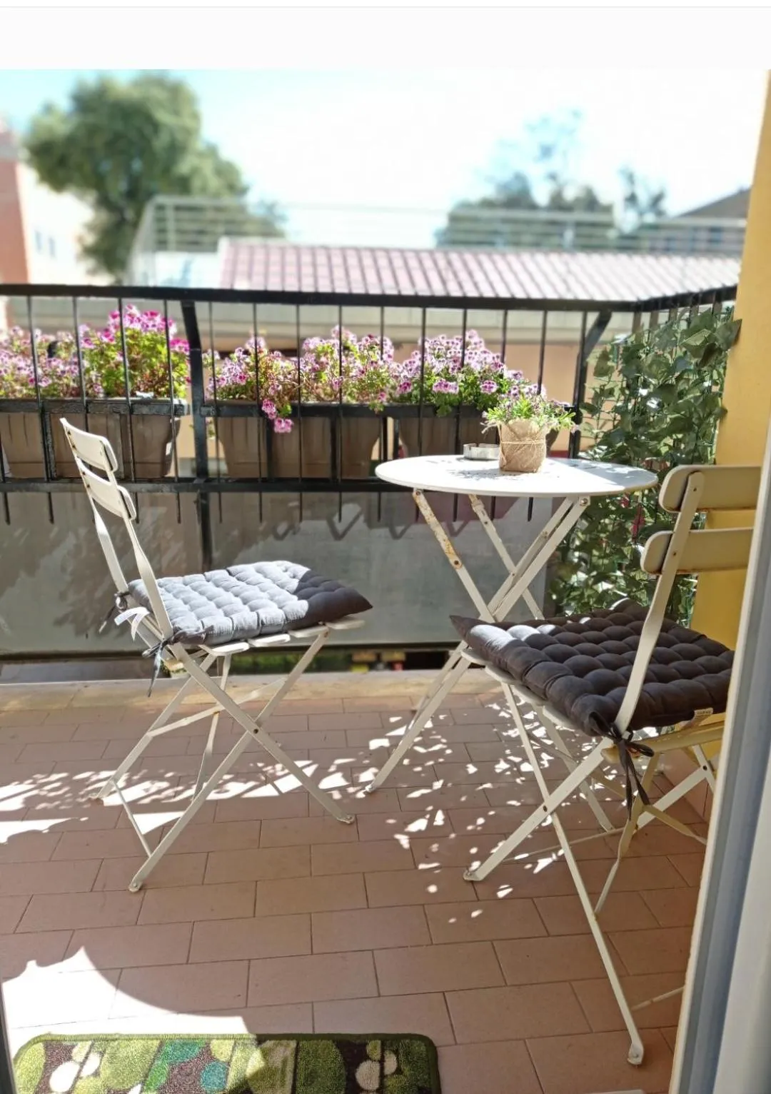 Balcony/Terrace in B&B La Palmetta