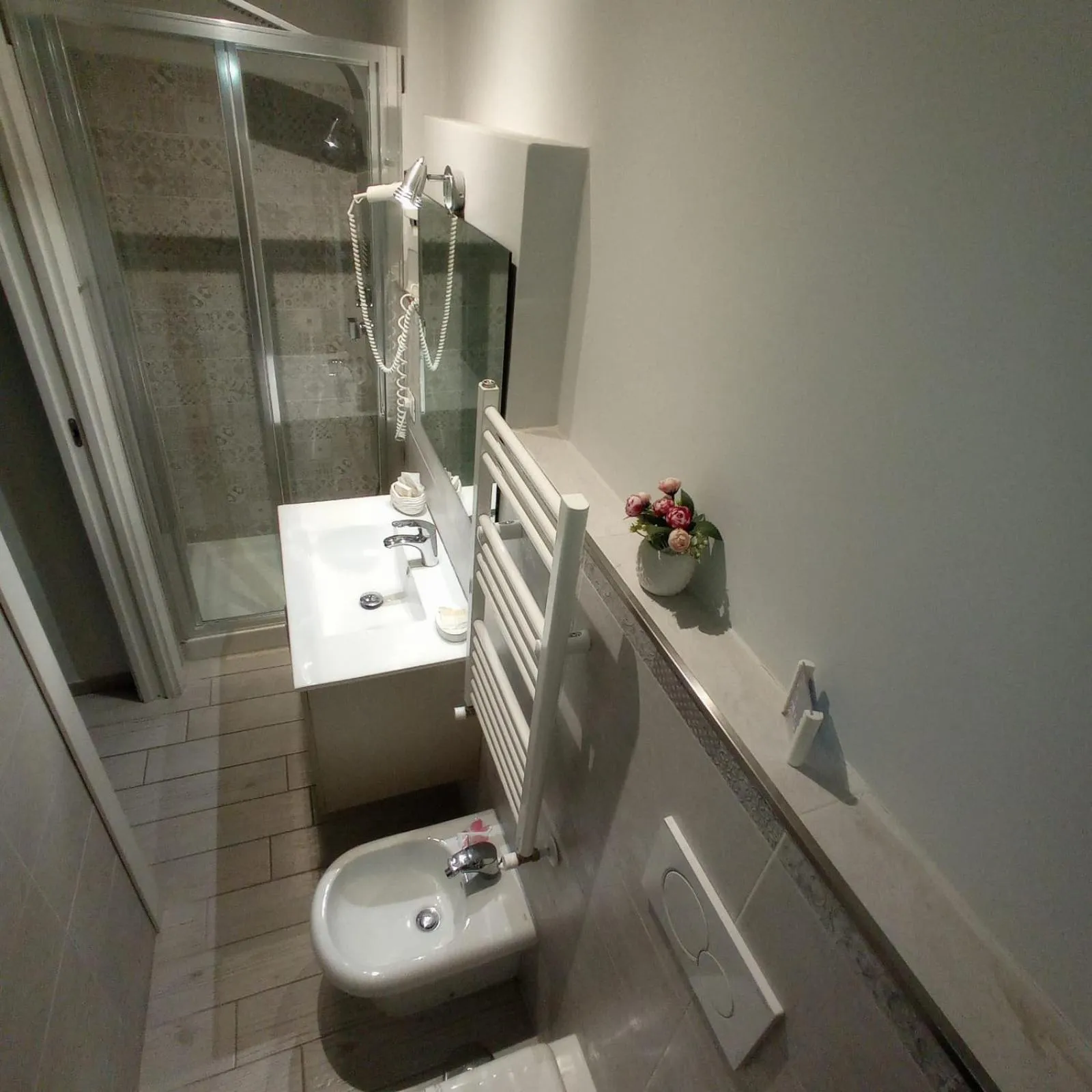 Shower in B&B La Palmetta