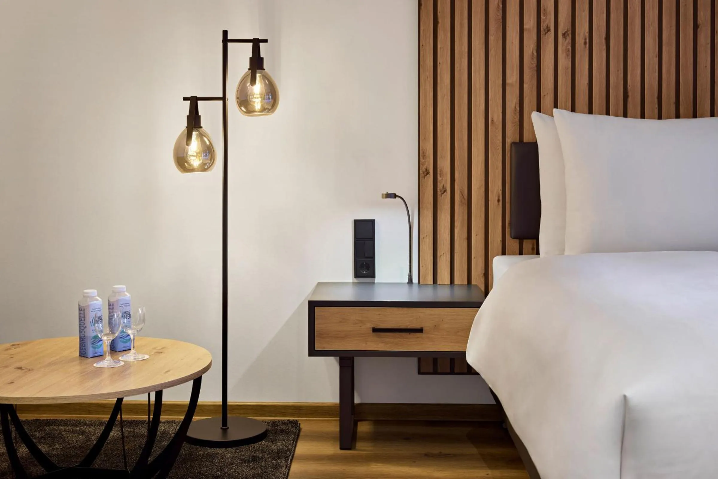 Bed in Nürburgring Motorsport Hotel