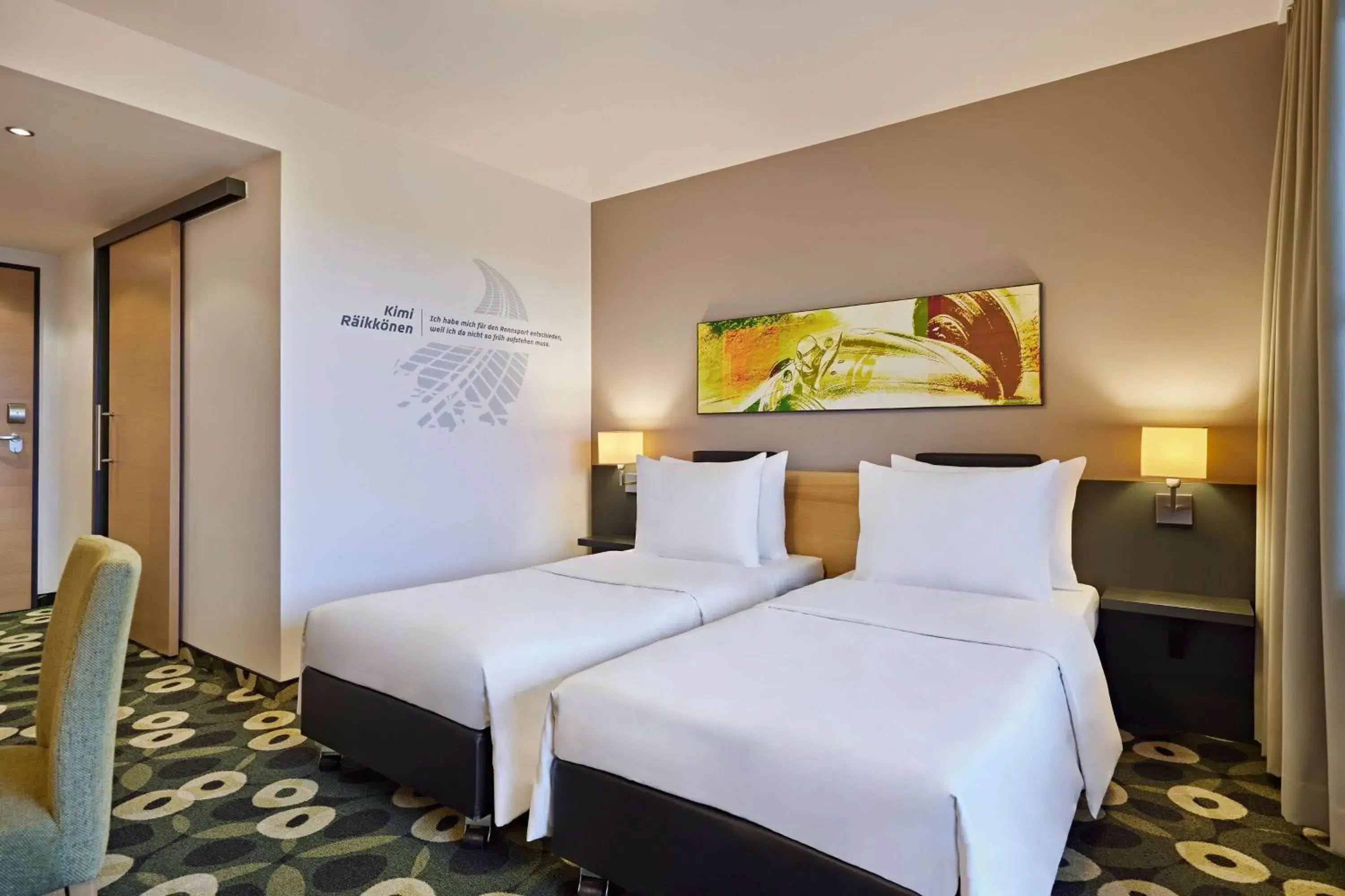 Photo of the whole room, Bed in Lindner Hotel Nurburgring Motorsport, part of JdV by Hyatt Photo of the whole room, Bed in Lindner Hotel Nurburgring Motorsport, part of JdV by Hyatt