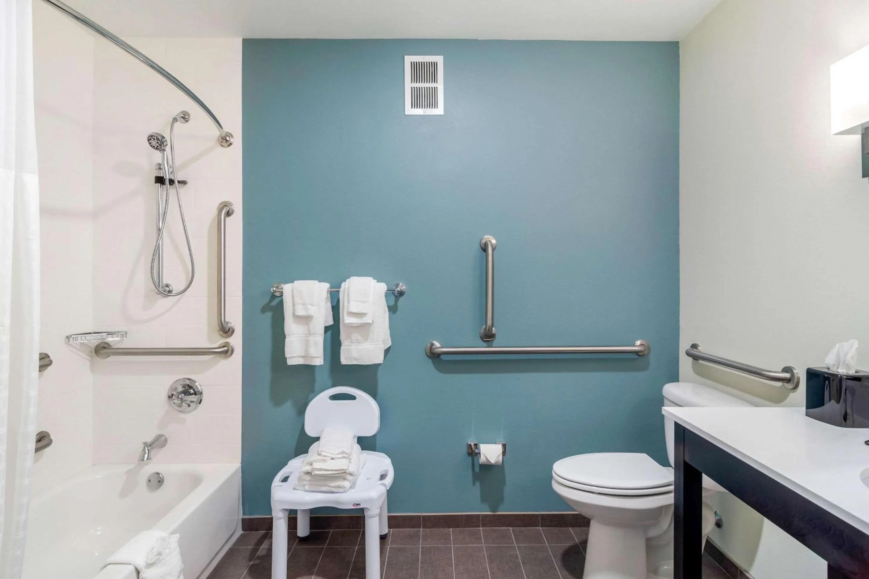 Bathroom in Sleep Inn Newnan Atlanta South