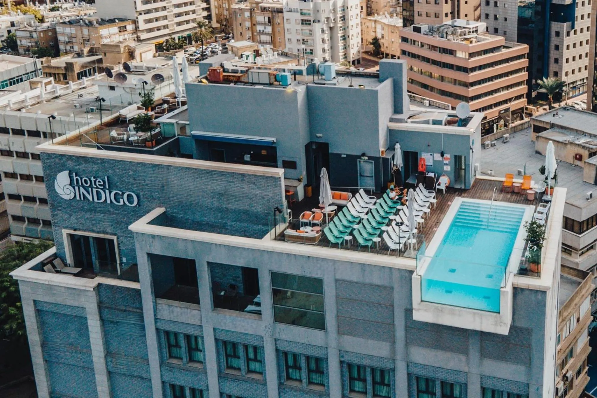 Pool view in Hotel Indigo Tel Aviv - Diamond District by IHG