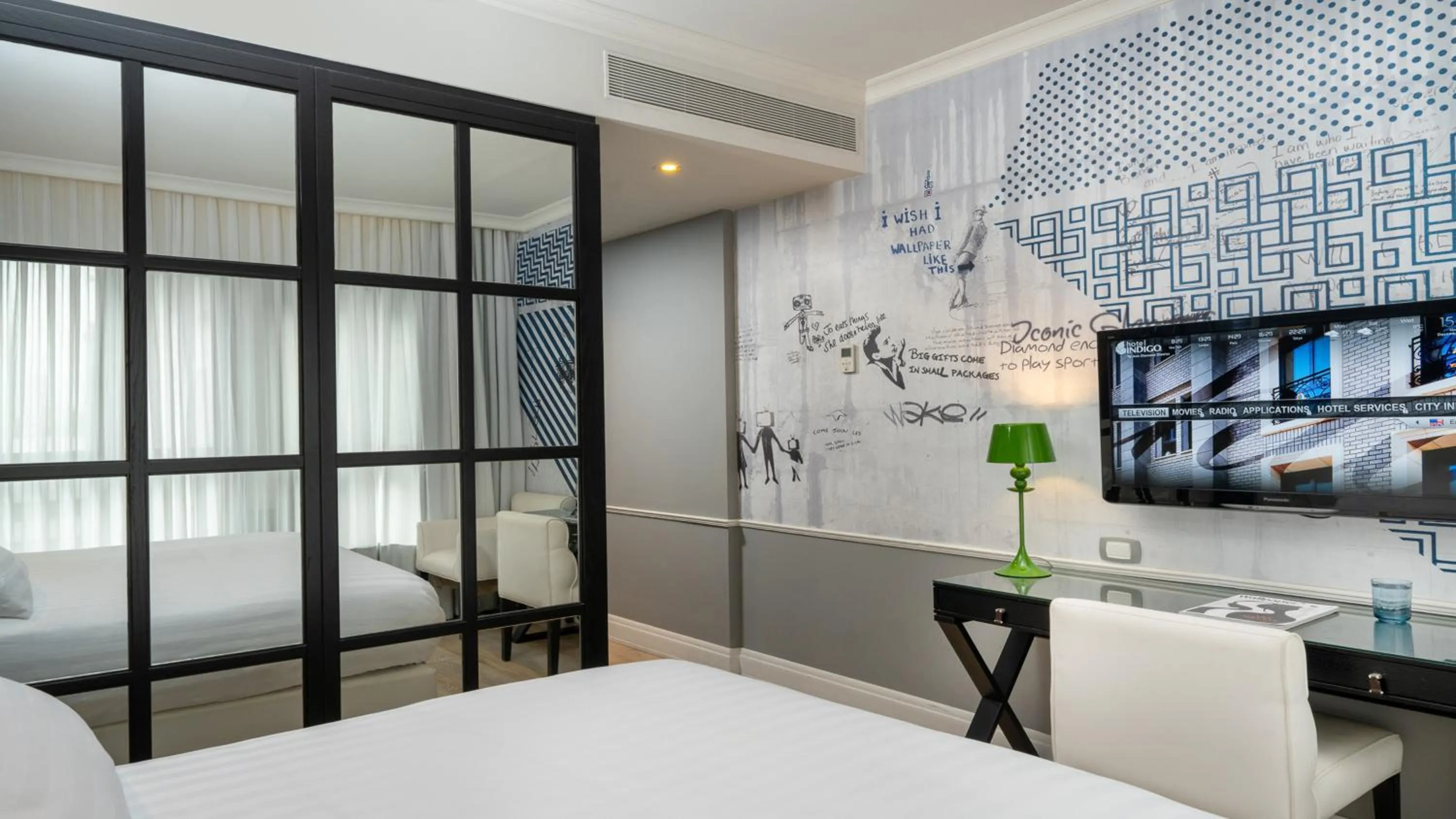 Photo of the whole room, Bed in Hotel Indigo Tel Aviv - Diamond District by IHG