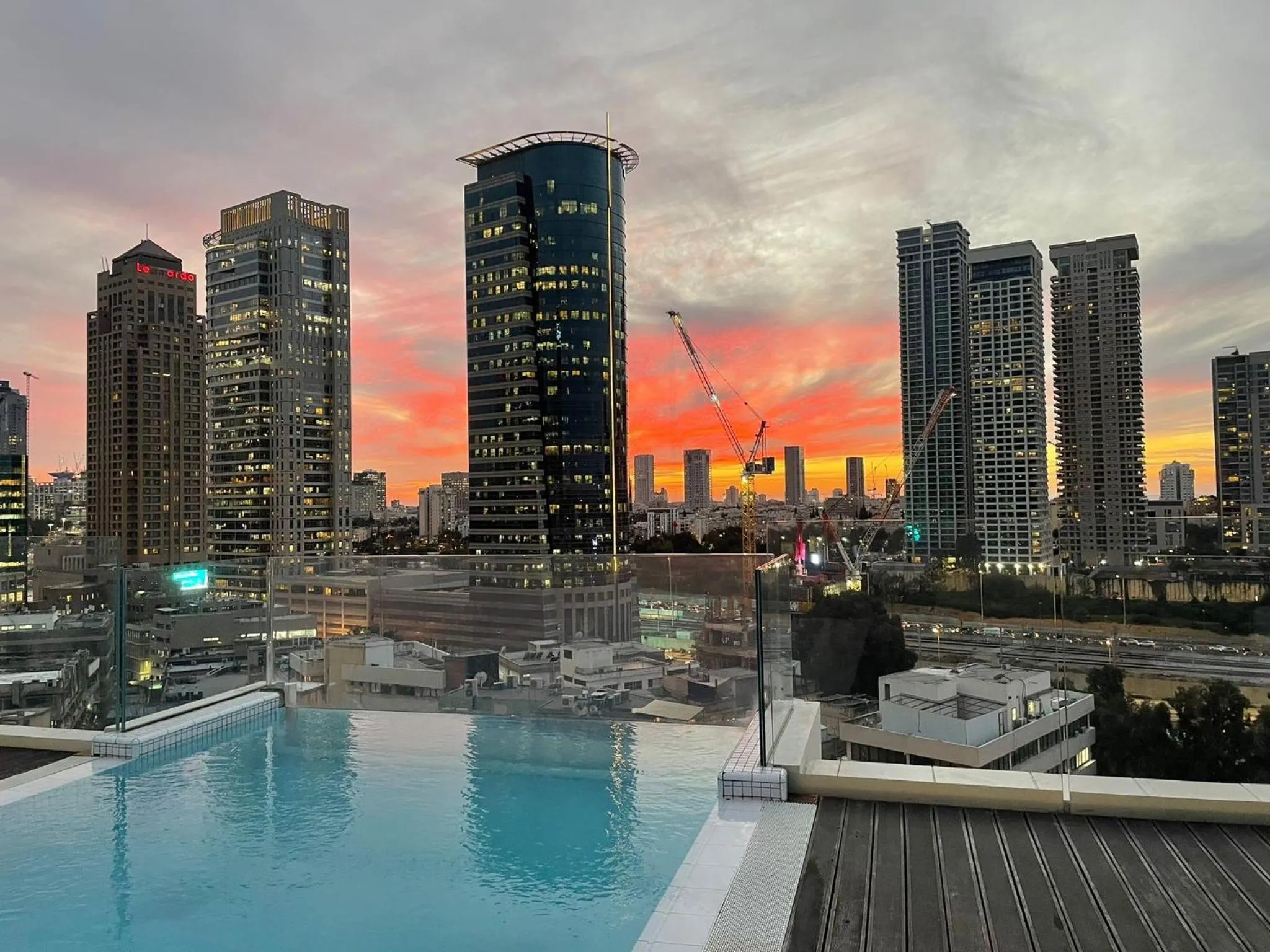 Pool view in Hotel Indigo Tel Aviv - Diamond District by IHG