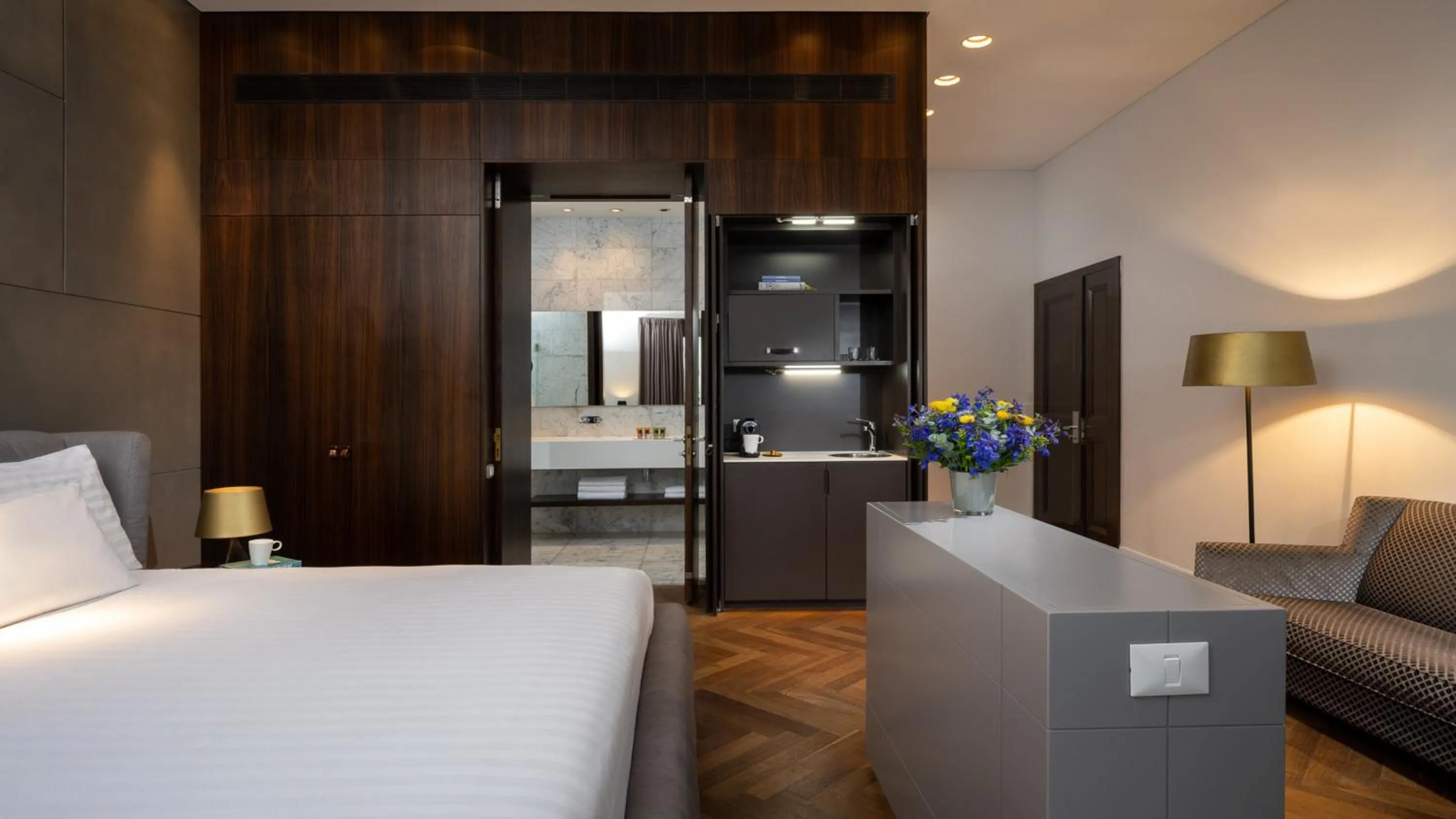 Photo of the whole room, Bed in Hotel Indigo Tel Aviv - Diamond District by IHG