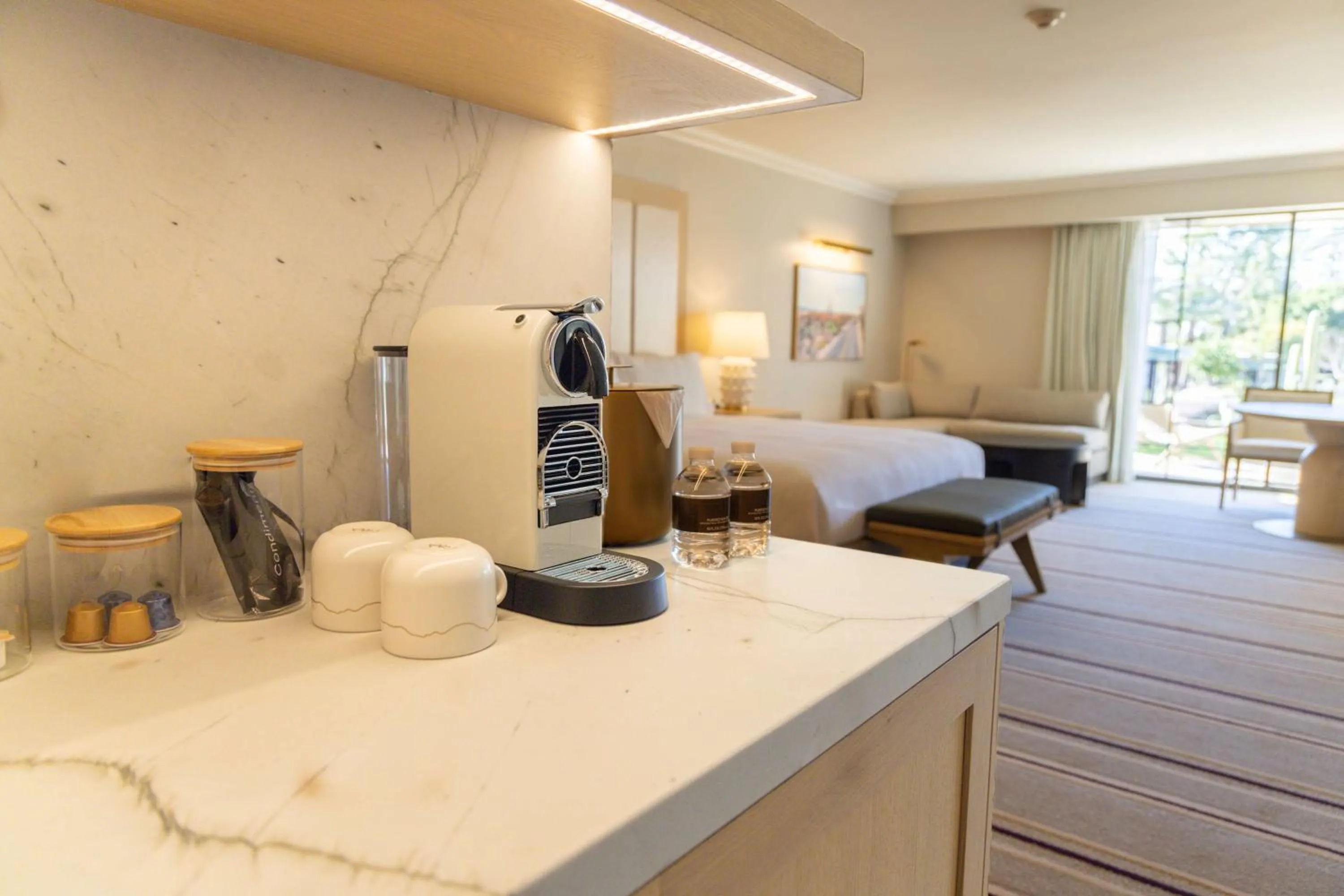 View (from property/room), Bed in Arizona Biltmore, LXR Hotels & Resorts