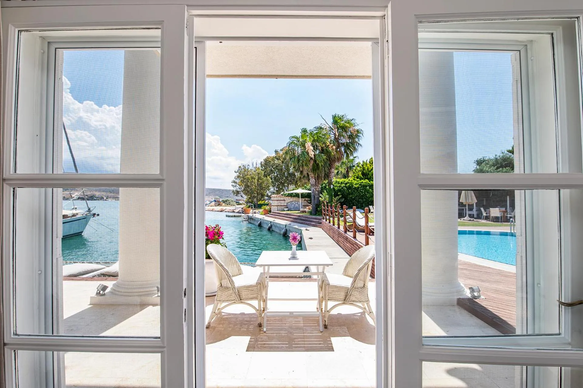 Balcony/Terrace in Port Alacati Hotel