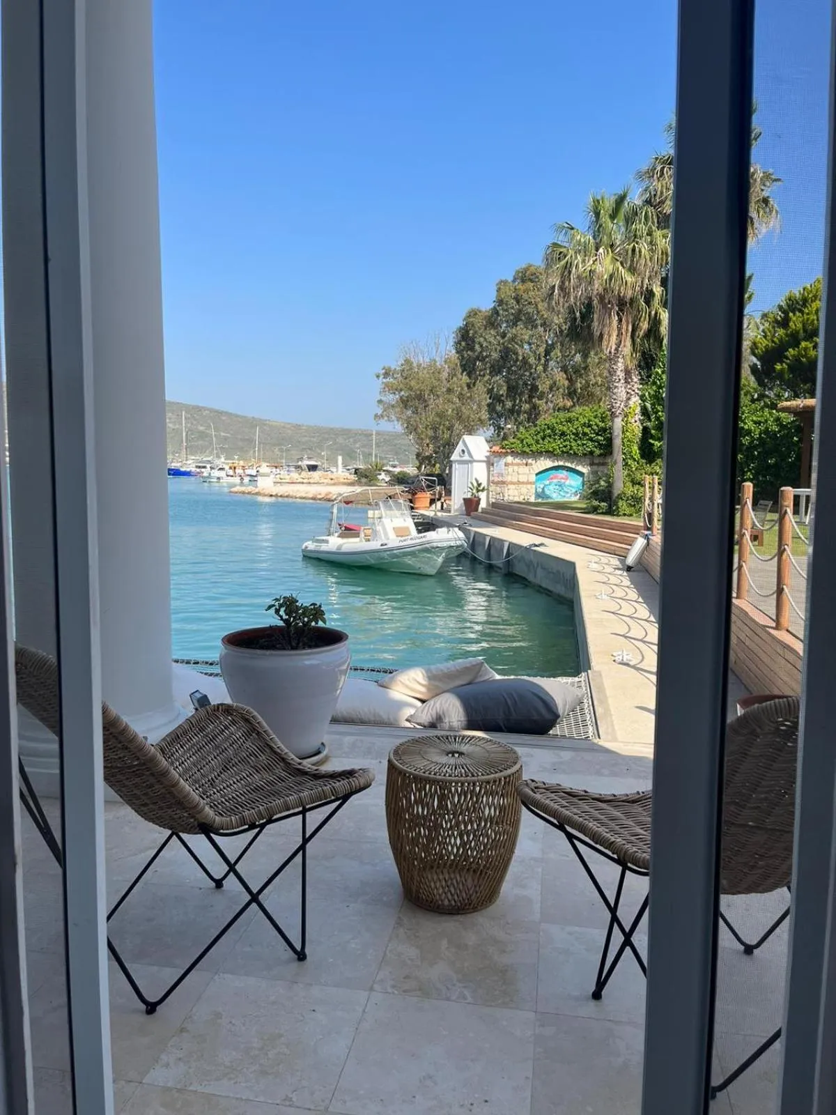 View (from property/room) in Port Alacati Hotel