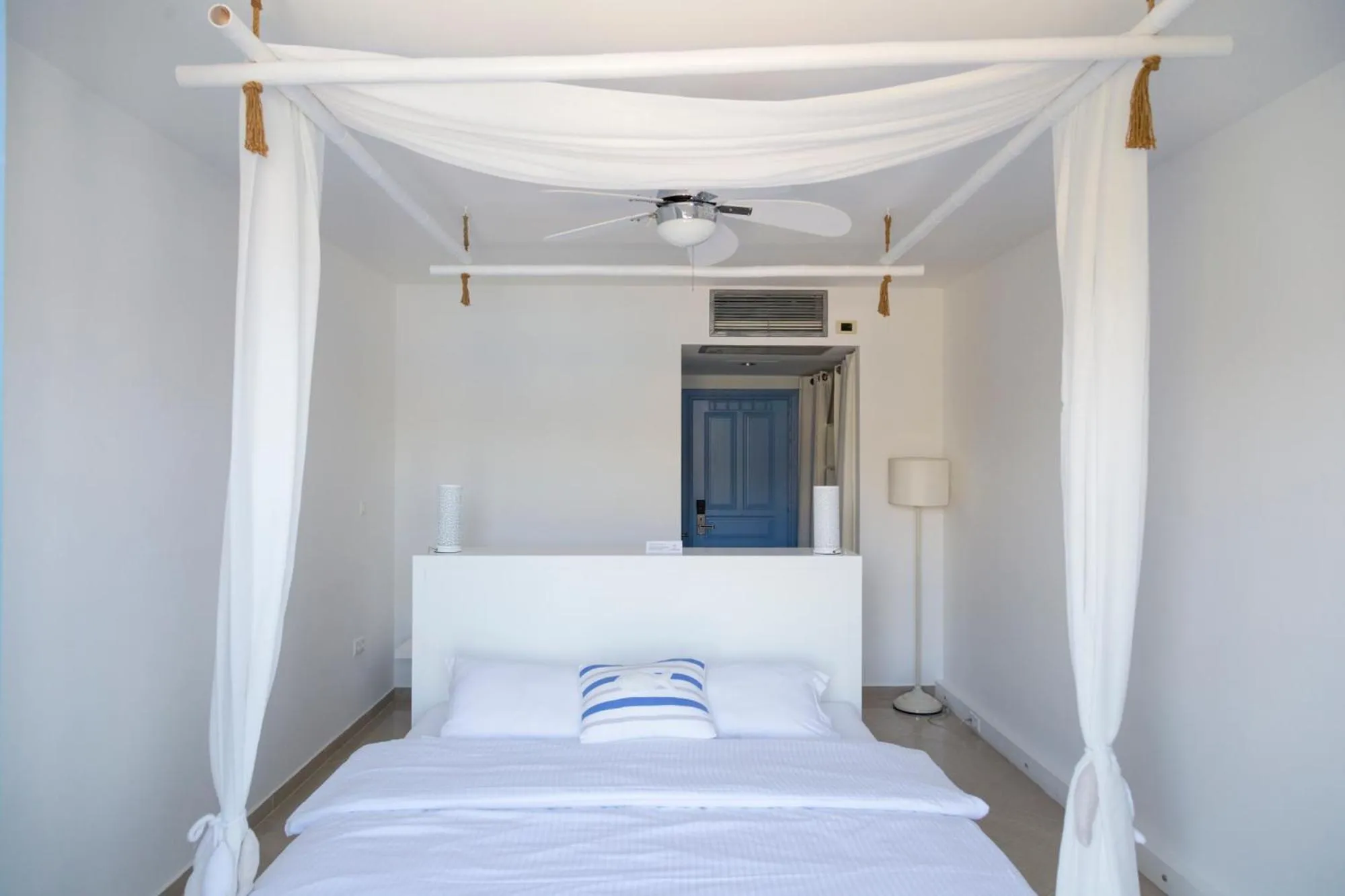 Bed in Port Alacati Hotel
