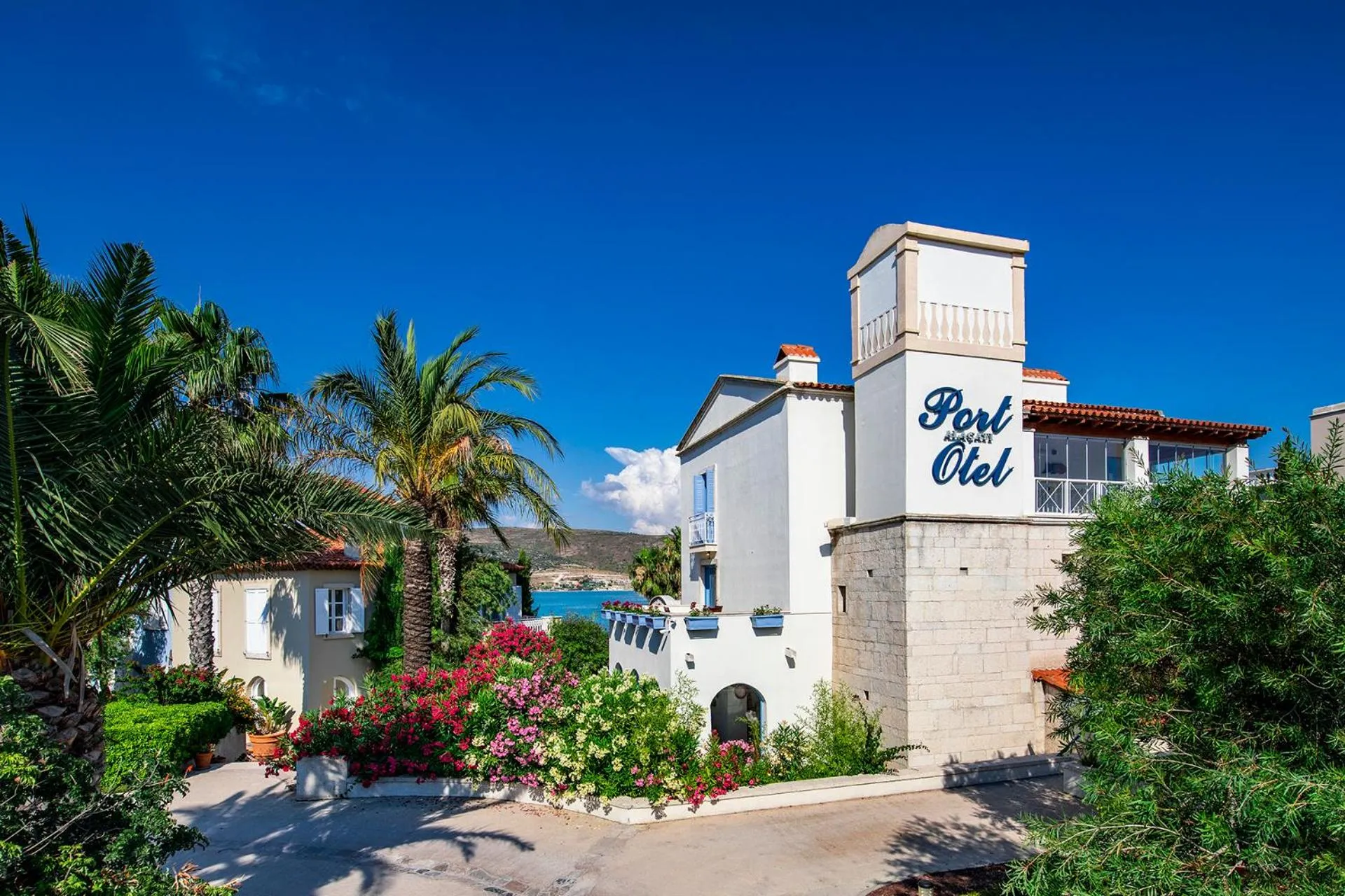 Property building in Port Alacati Hotel