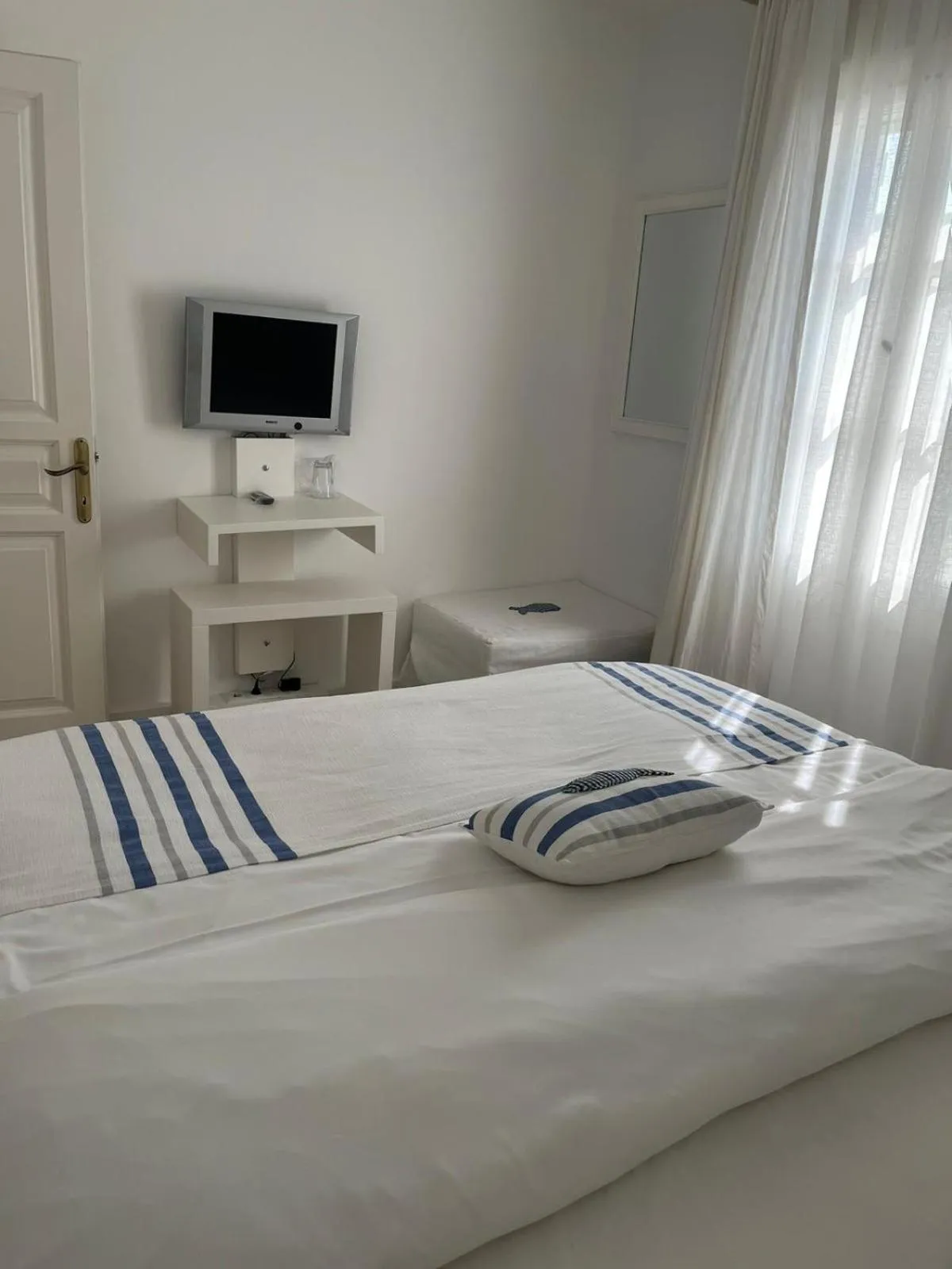 Bed in Port Alacati Hotel
