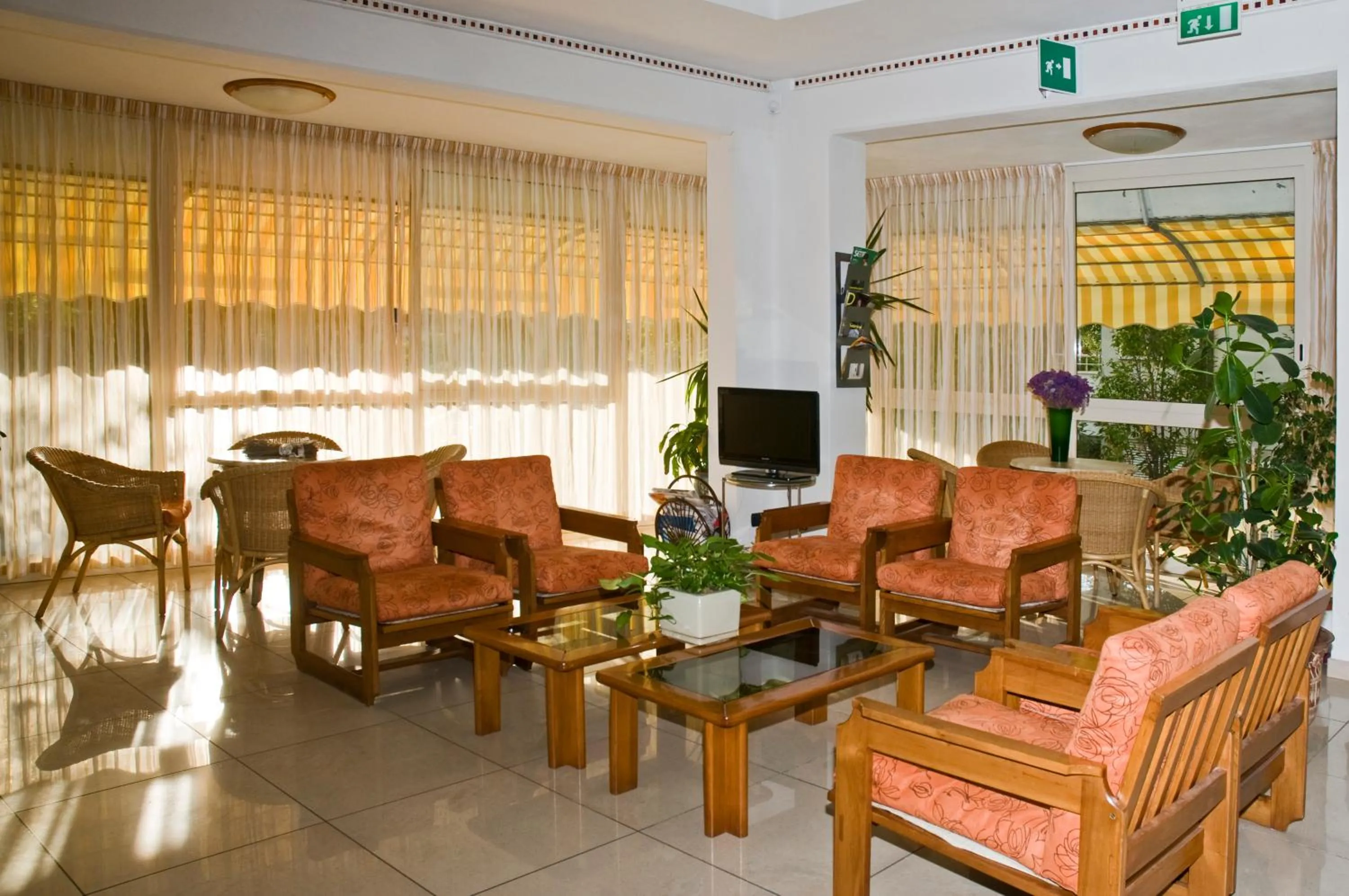 Lobby or reception in Hotel Donatello