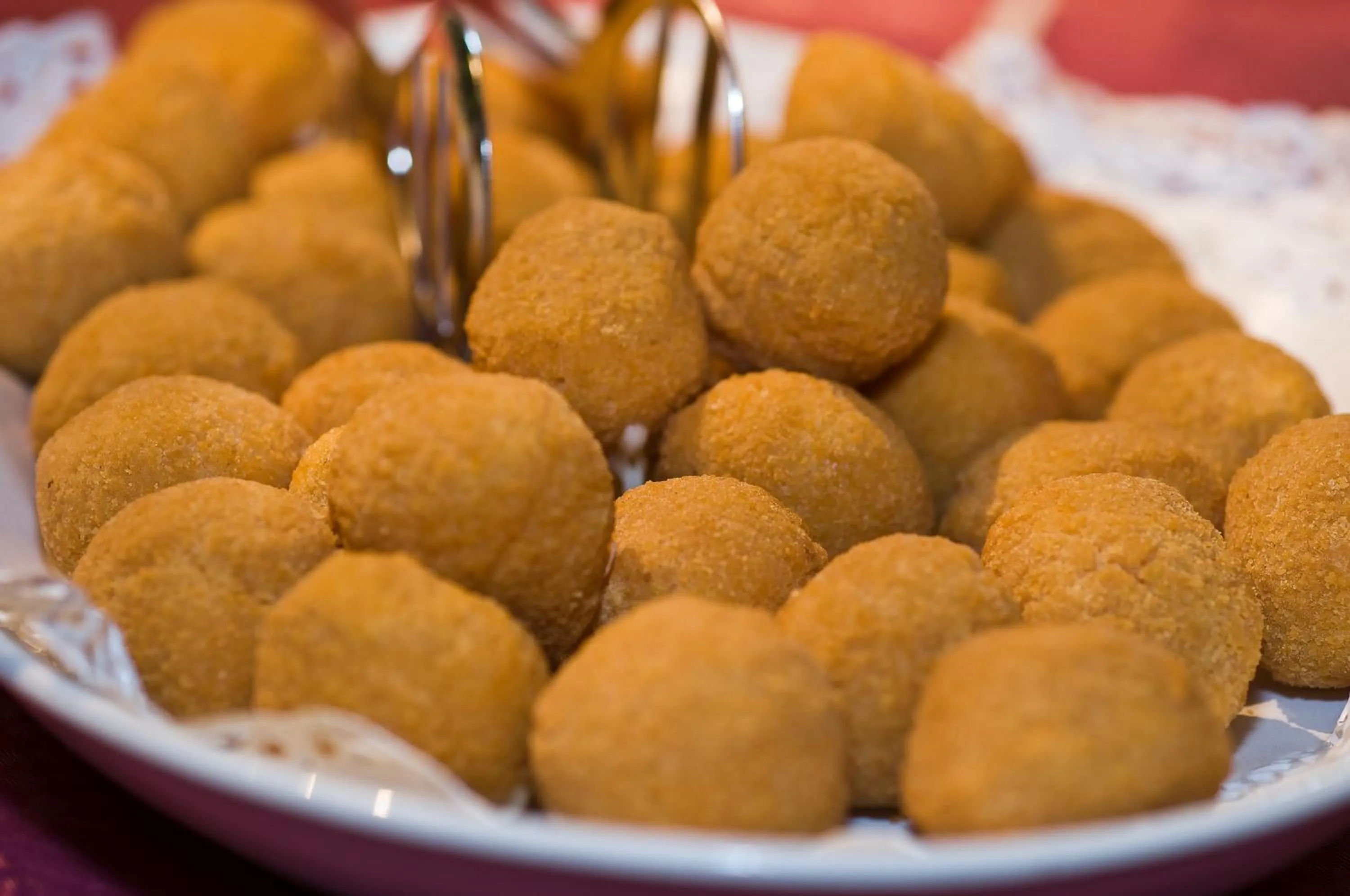 Food close-up in Hotel Donatello