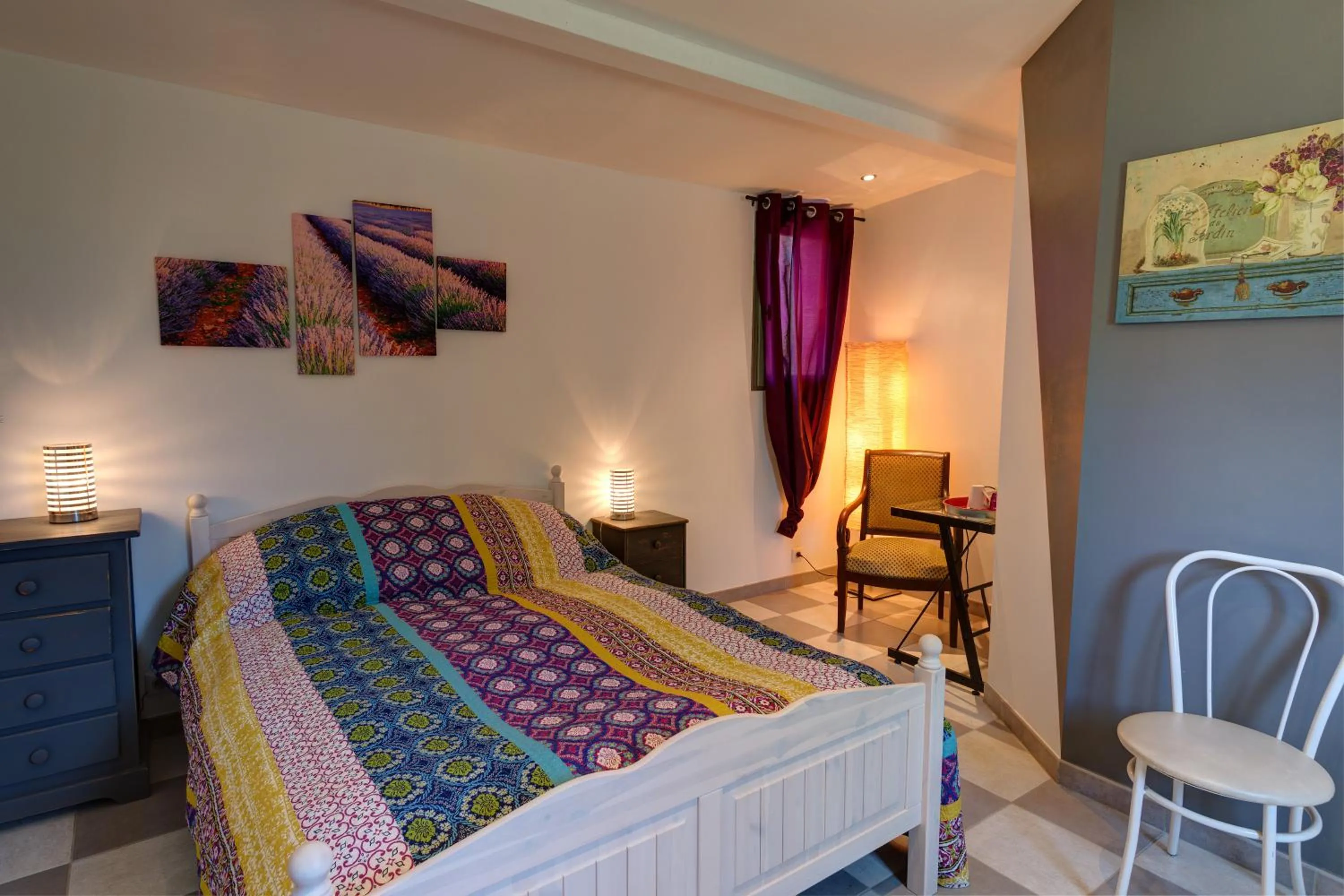 Bed in Les Gargoulettes