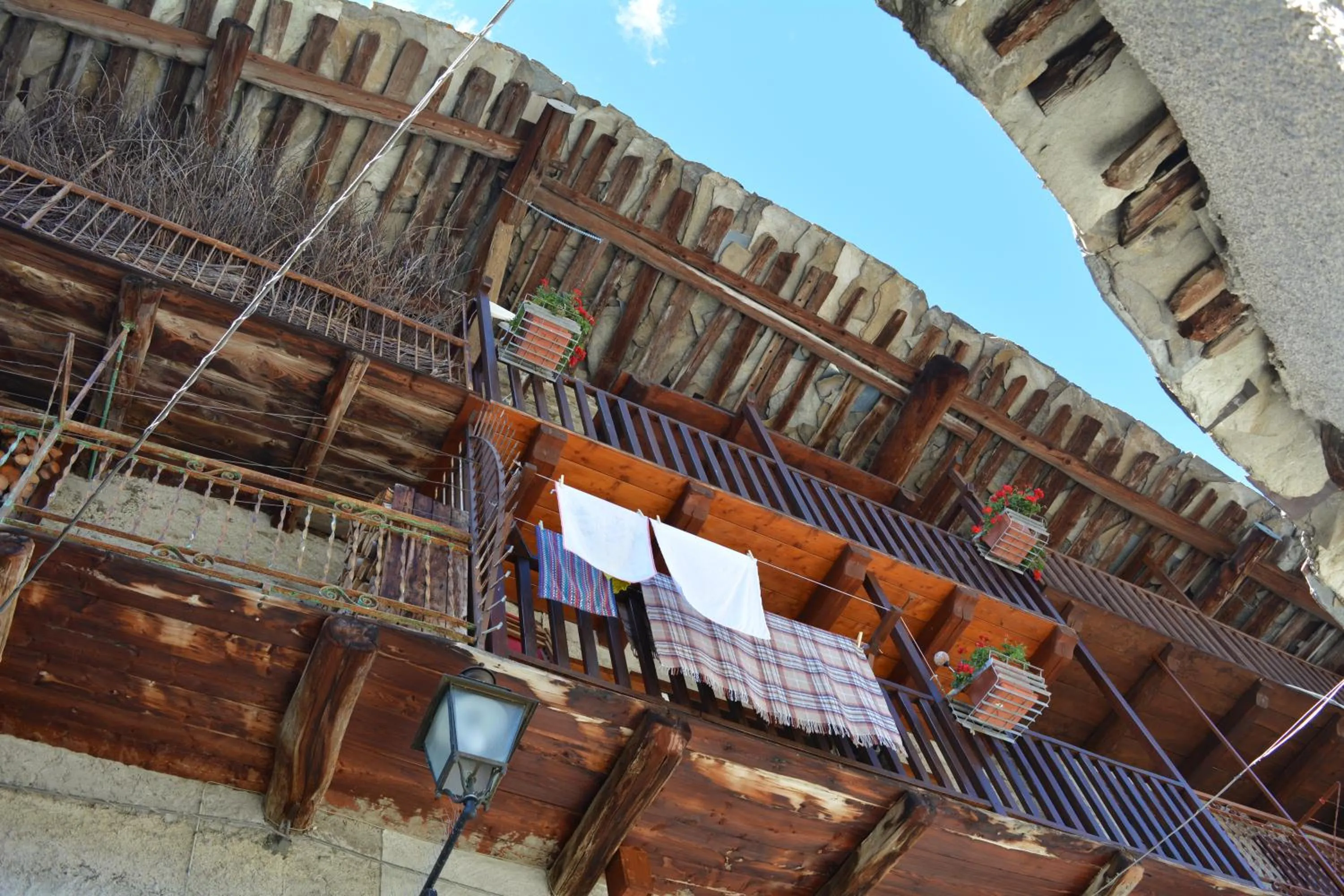 Balcony/Terrace in Osteria l'iero d'Eima'