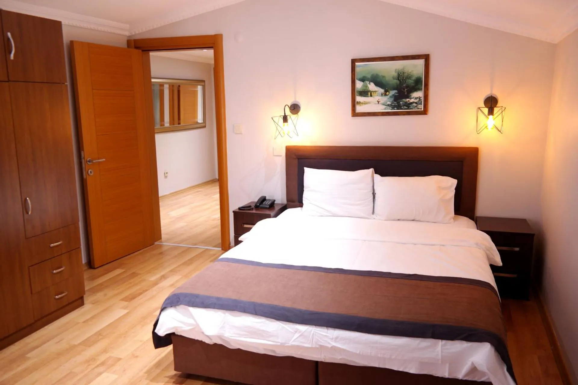 Bed in Sheriff Residence