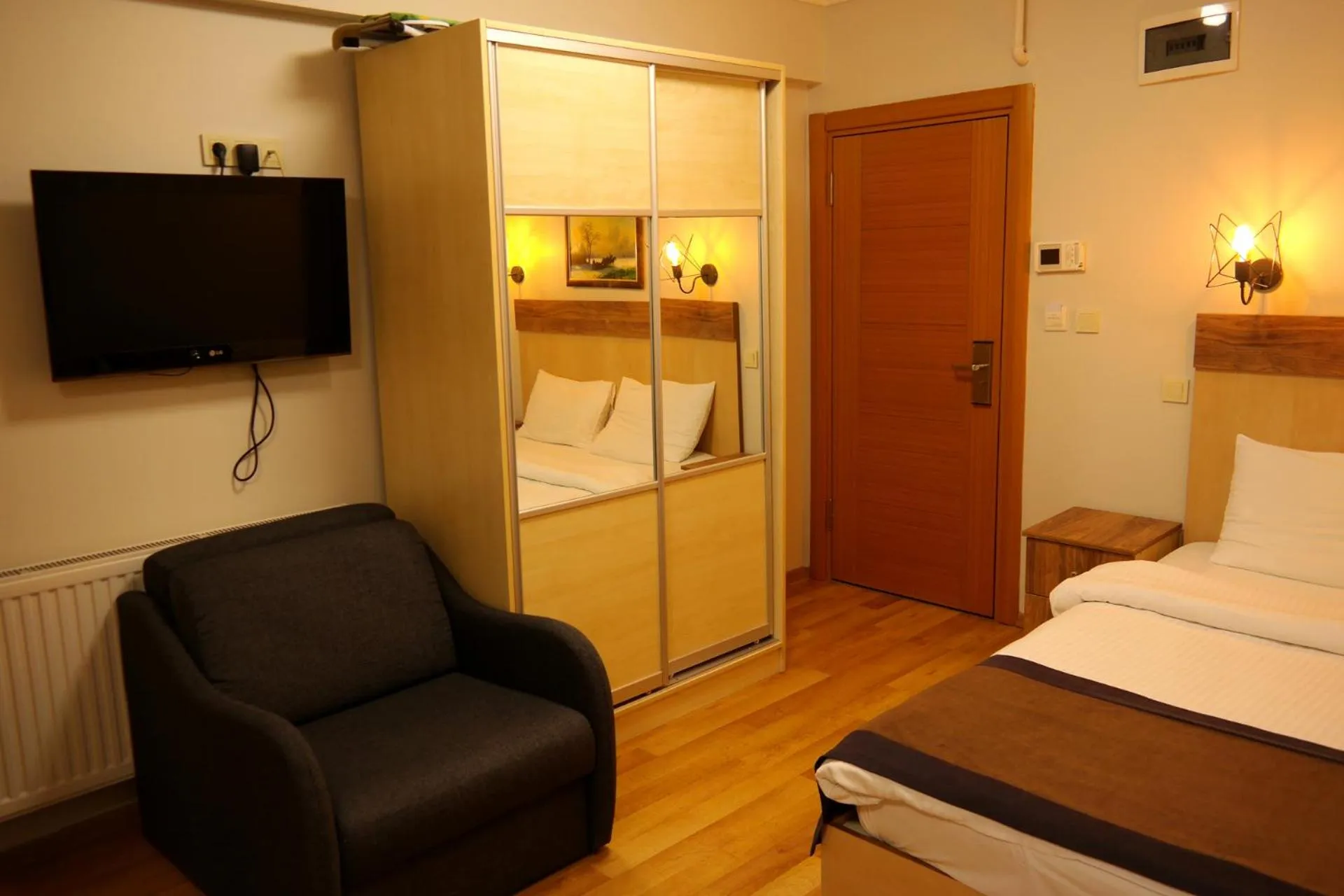 Bed in Sheriff Residence