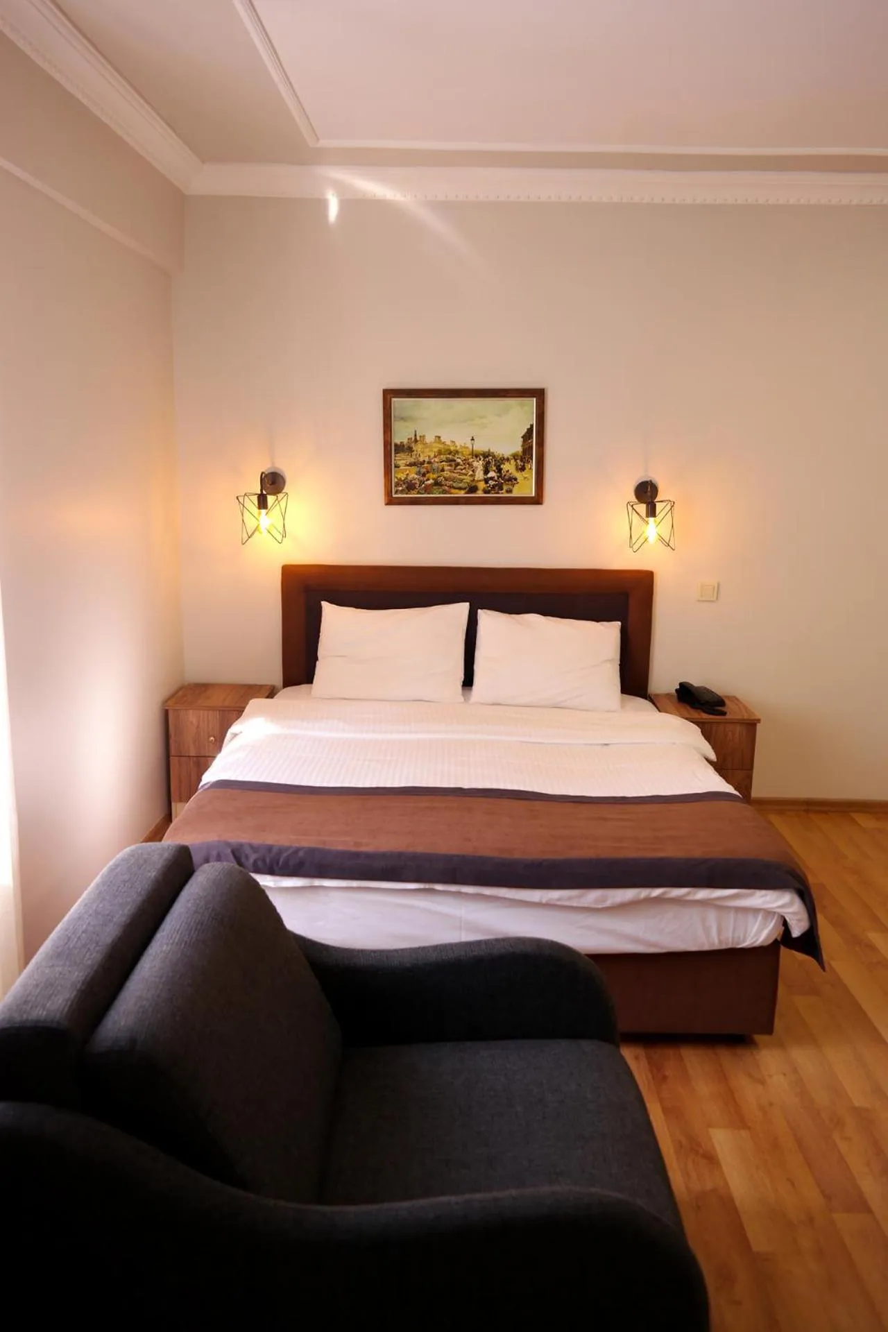 Bed in Sheriff Residence