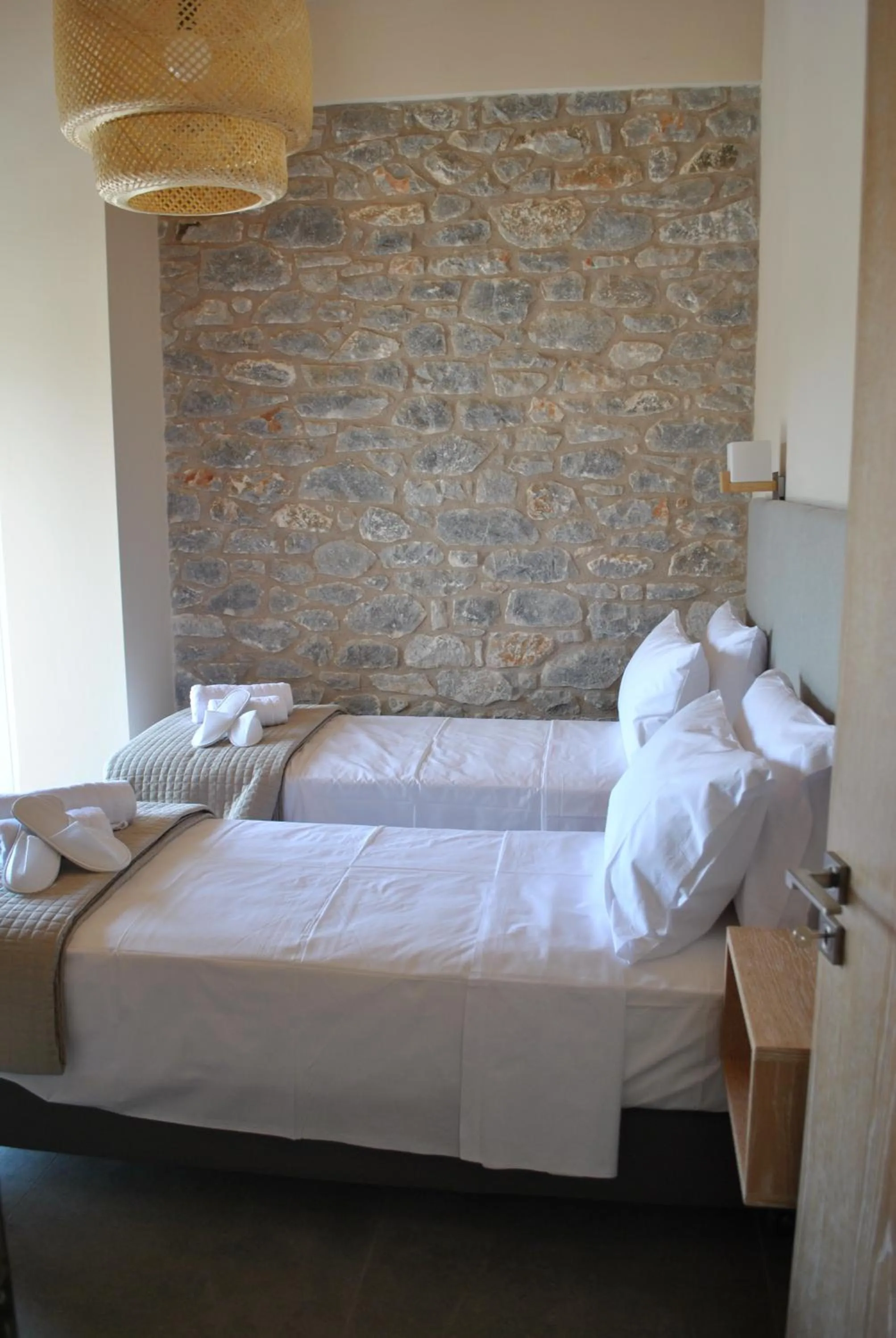 Bed in Petras Gi - Stone Houses