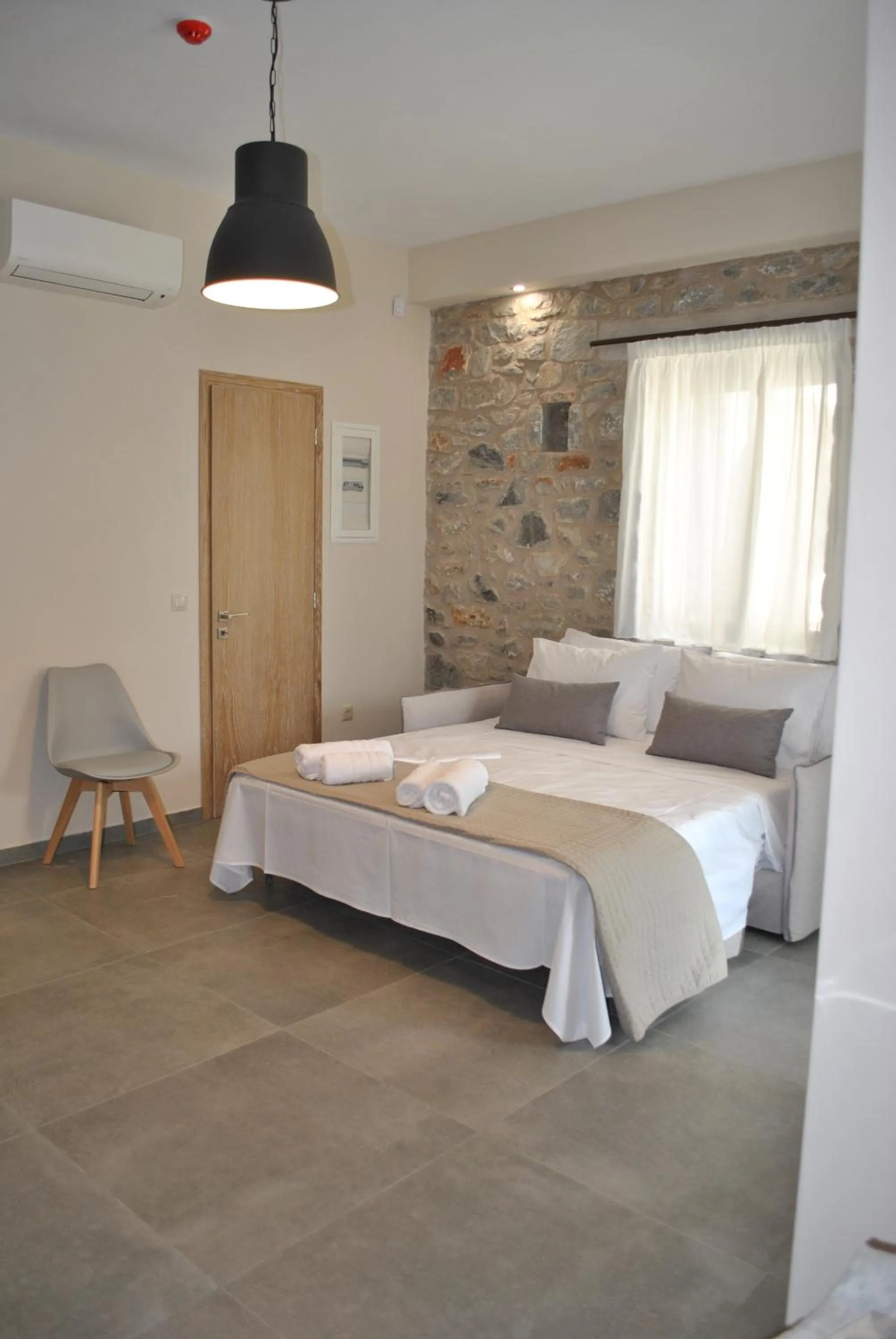 Bed in Petras Gi - Stone Houses