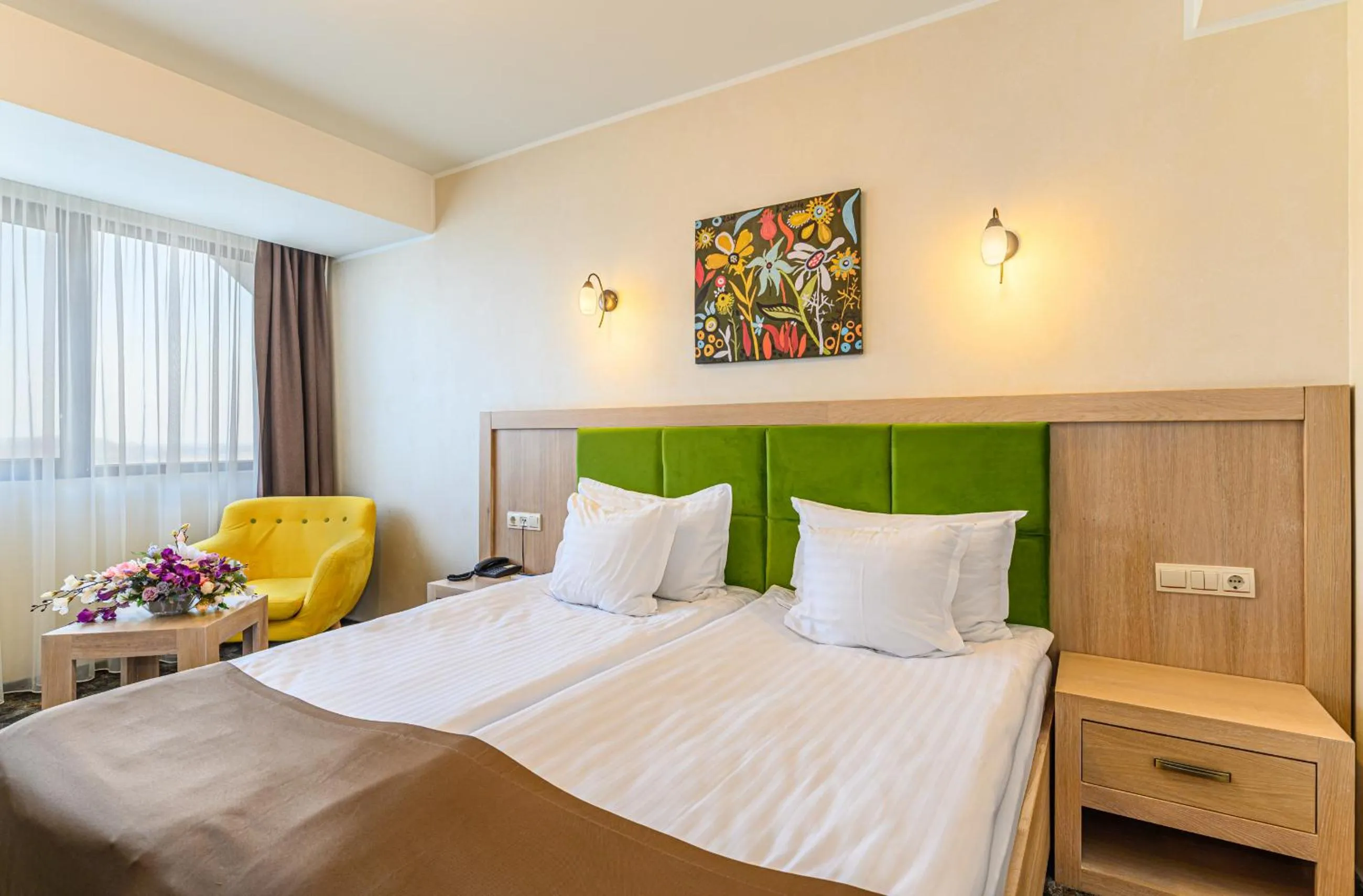 Bed in Faleza Hotel by Vega