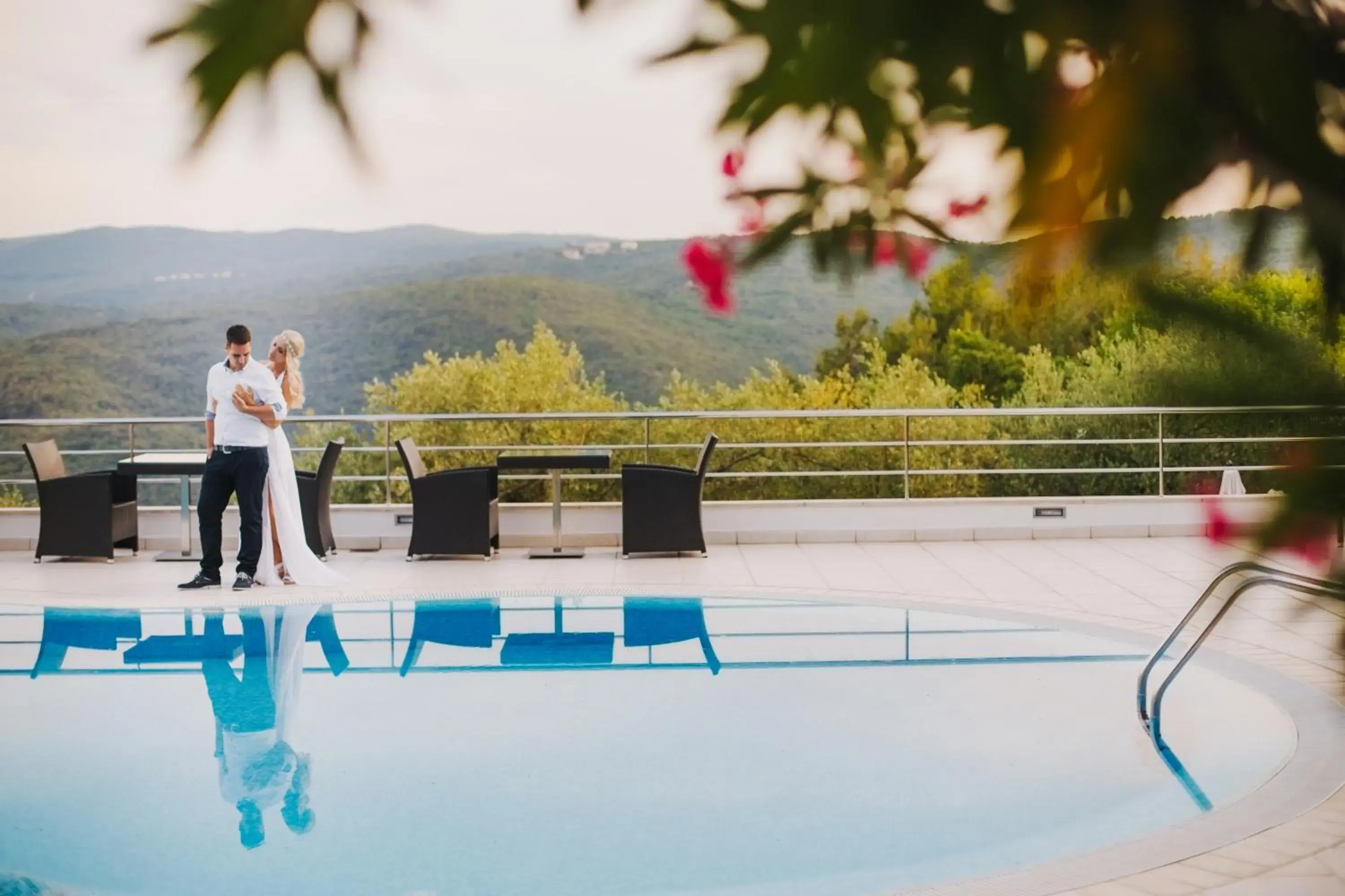 People, Swimming Pool in Hotel Villa Annette