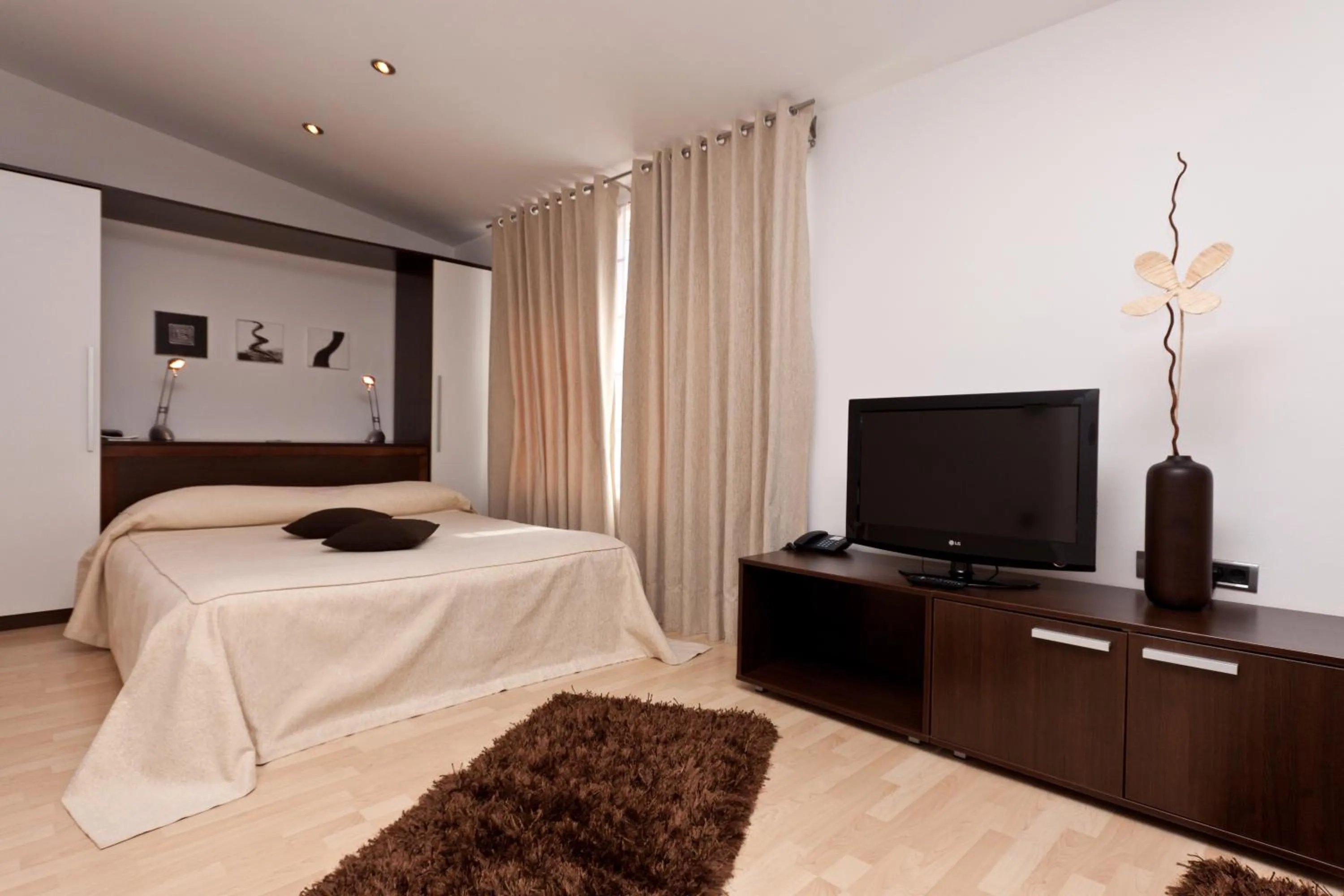 Bed in Hotel Villa Annette