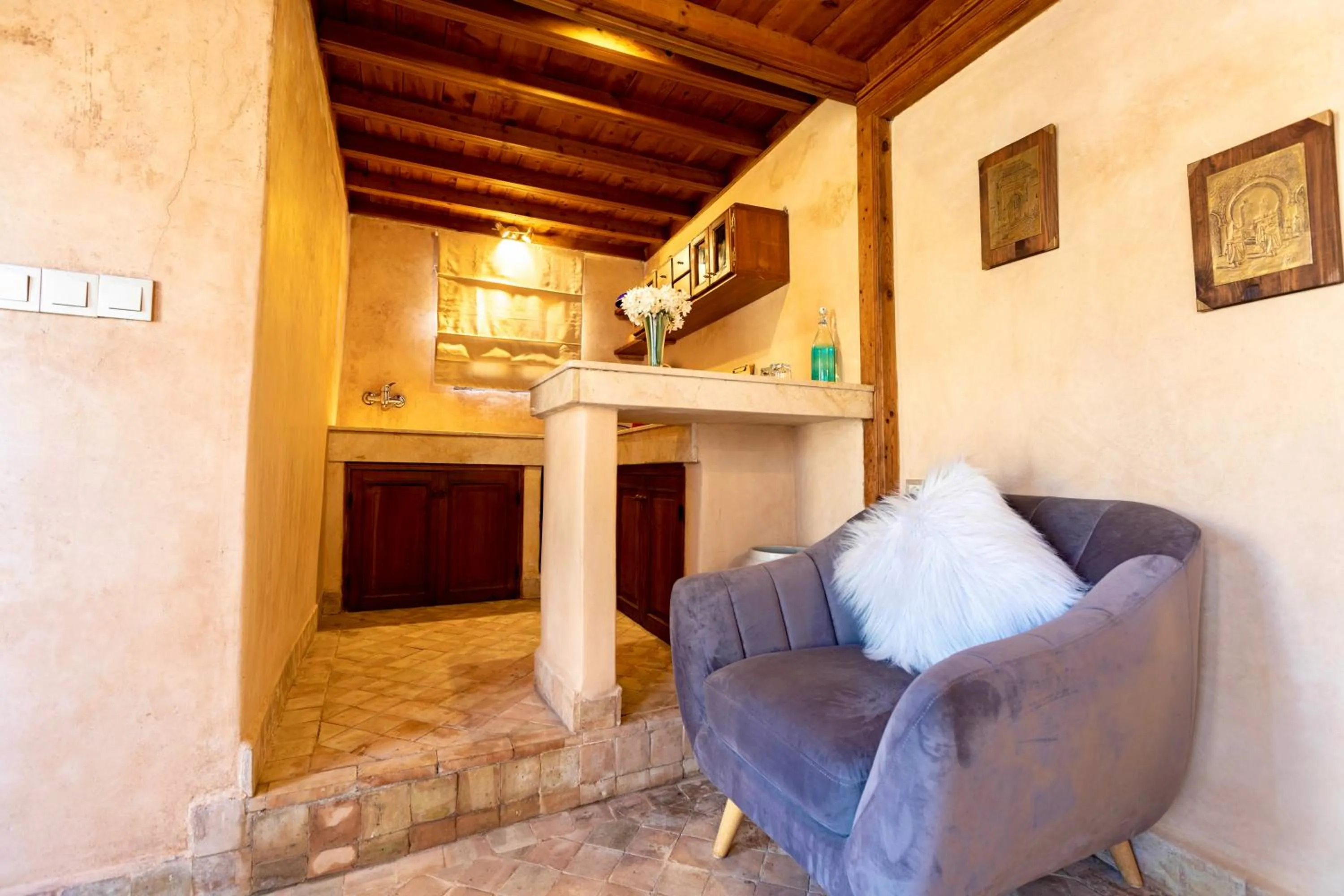 Kitchen or kitchenette in Dar Attajalli