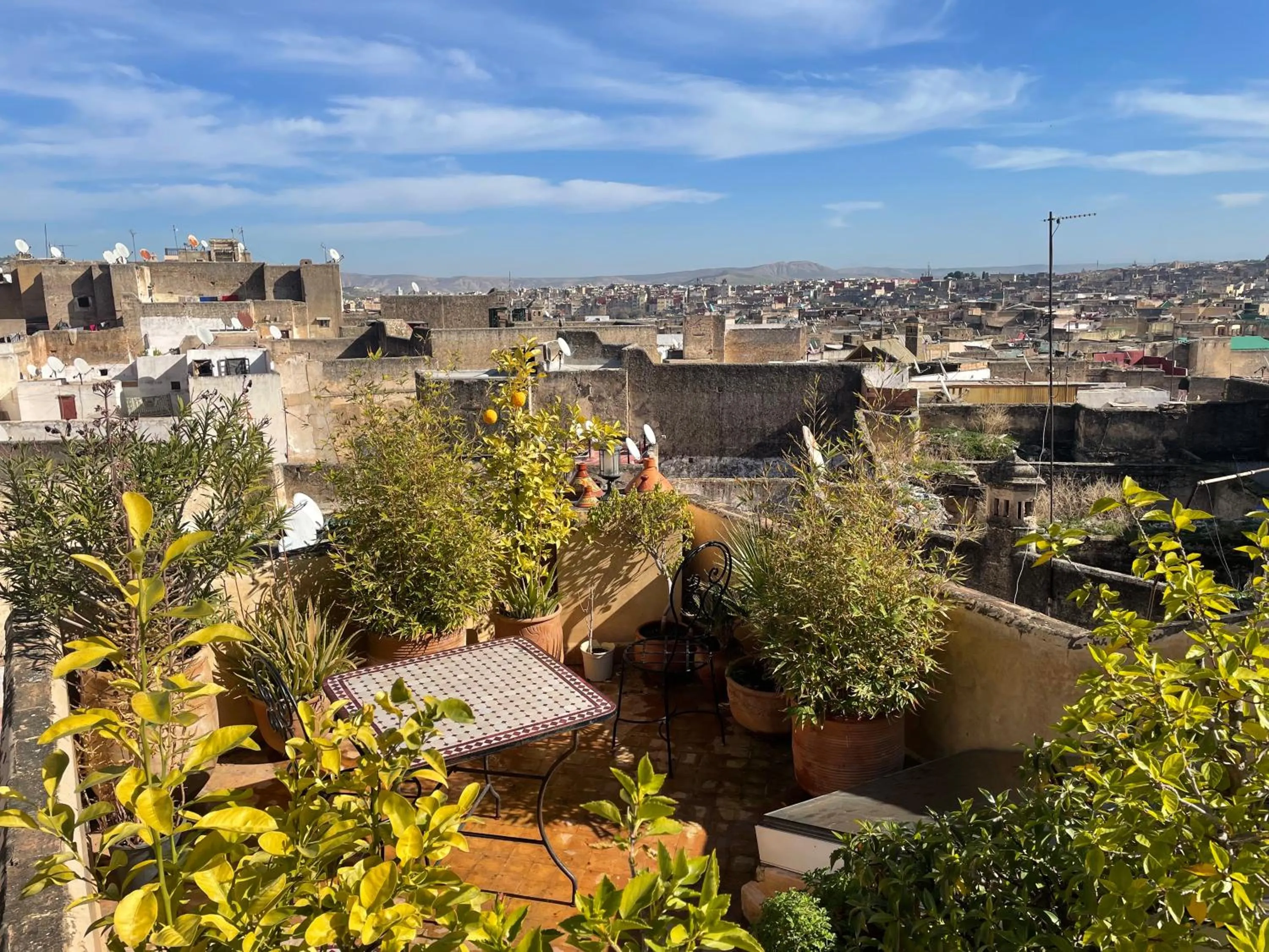 View (from property/room) in Dar Attajalli