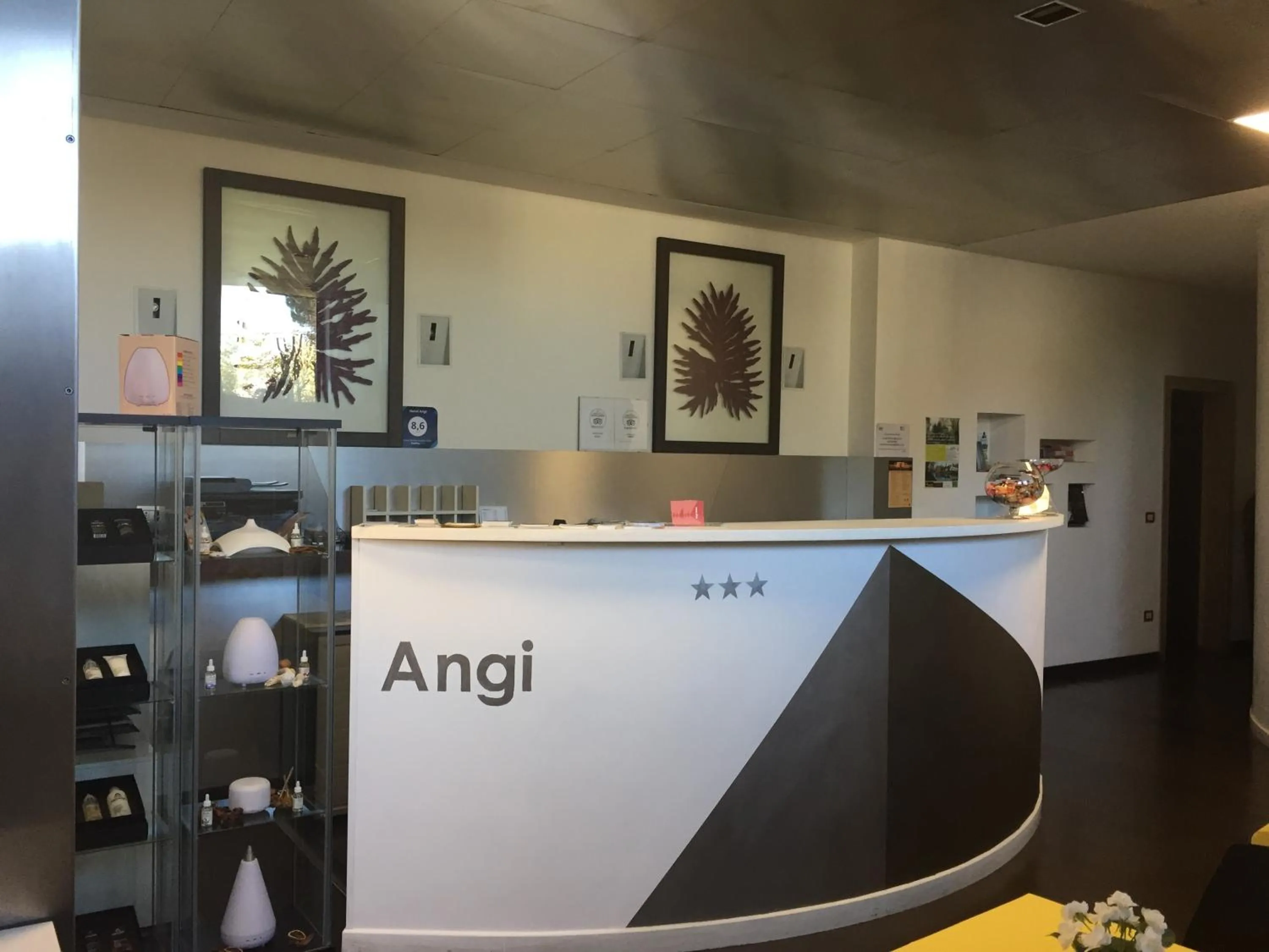Lobby or reception in Hotel Angi