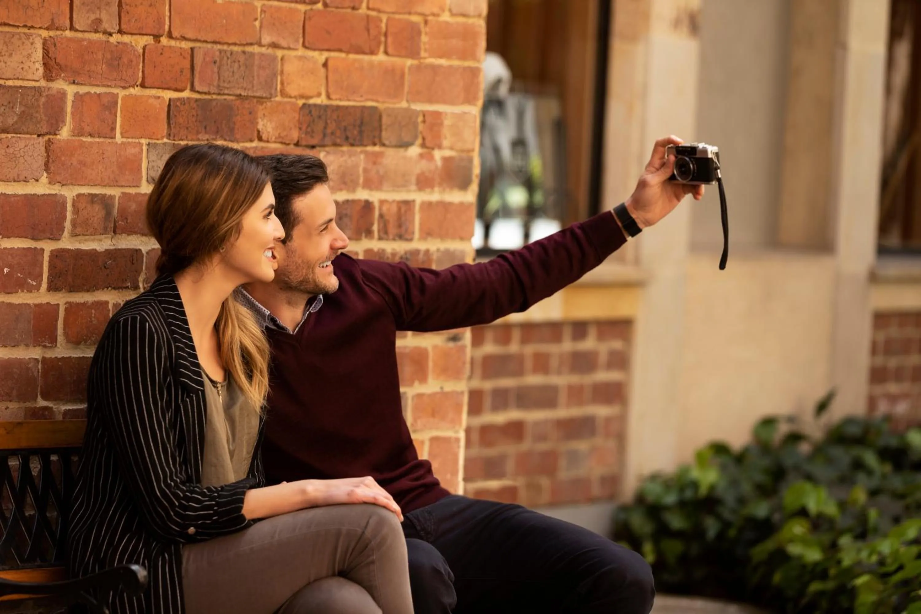 Patio in Hotel bh La Quinta