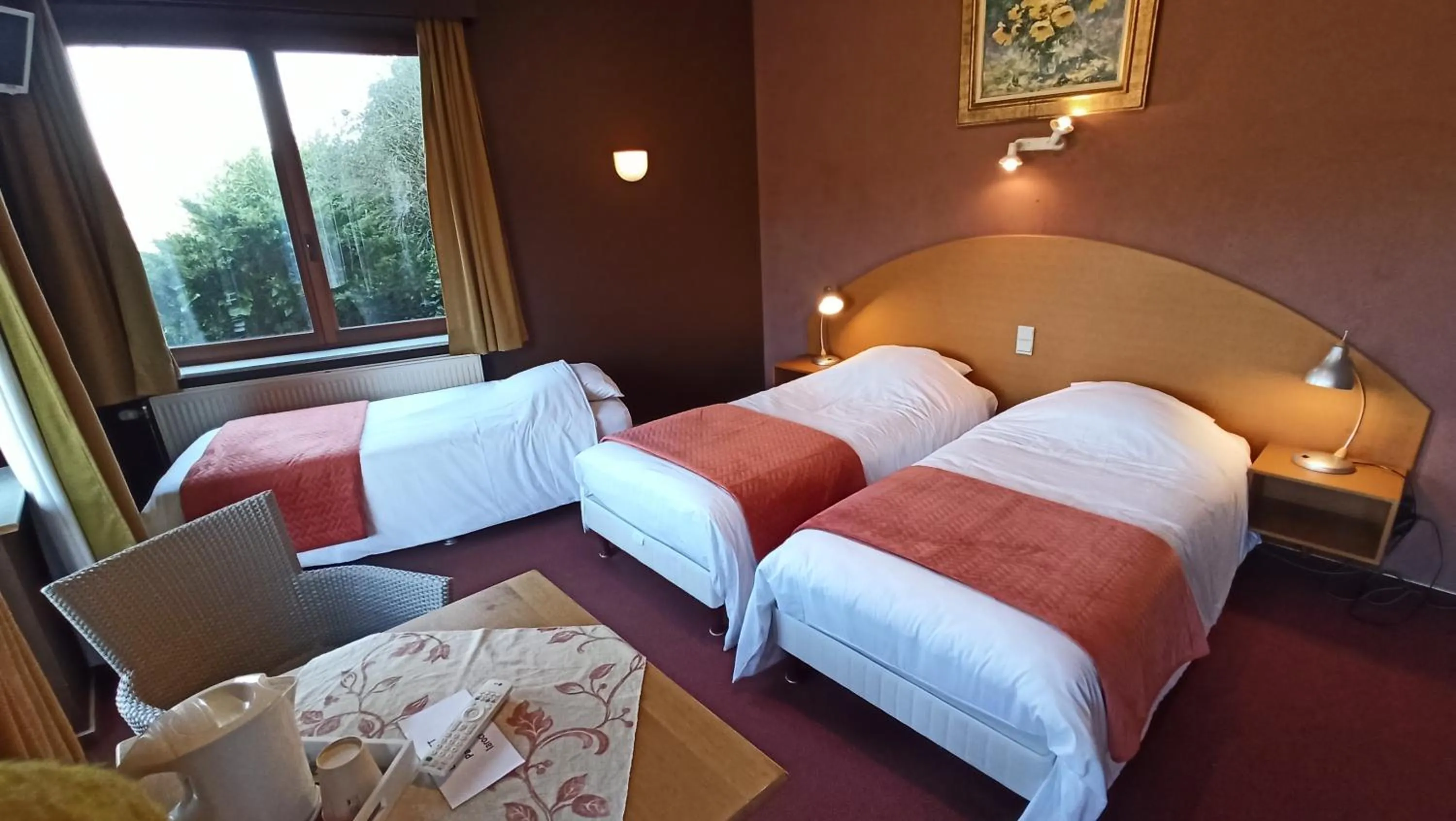Bed in Hotel Le Chalet