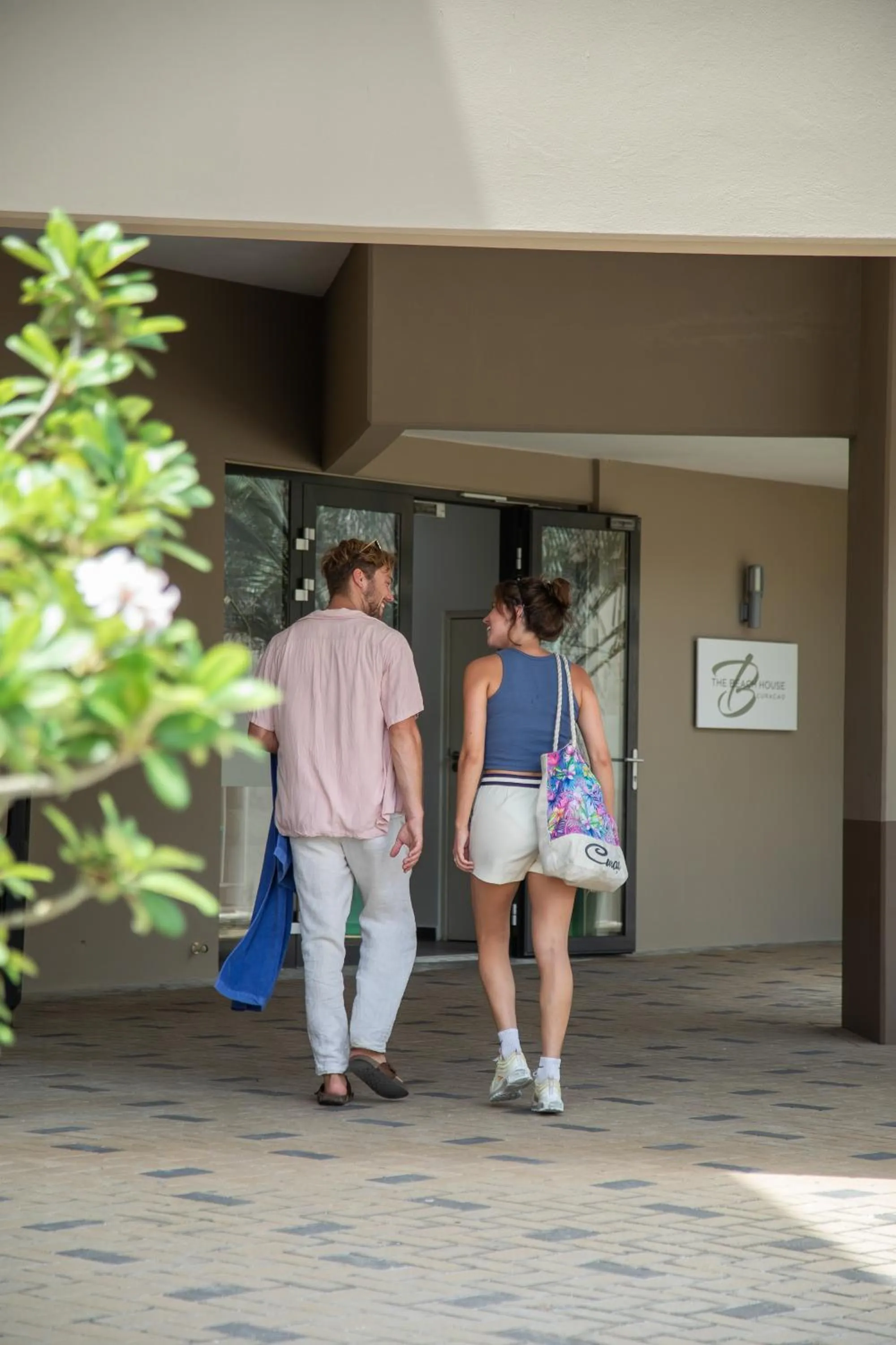Facade/entrance in The Beach House